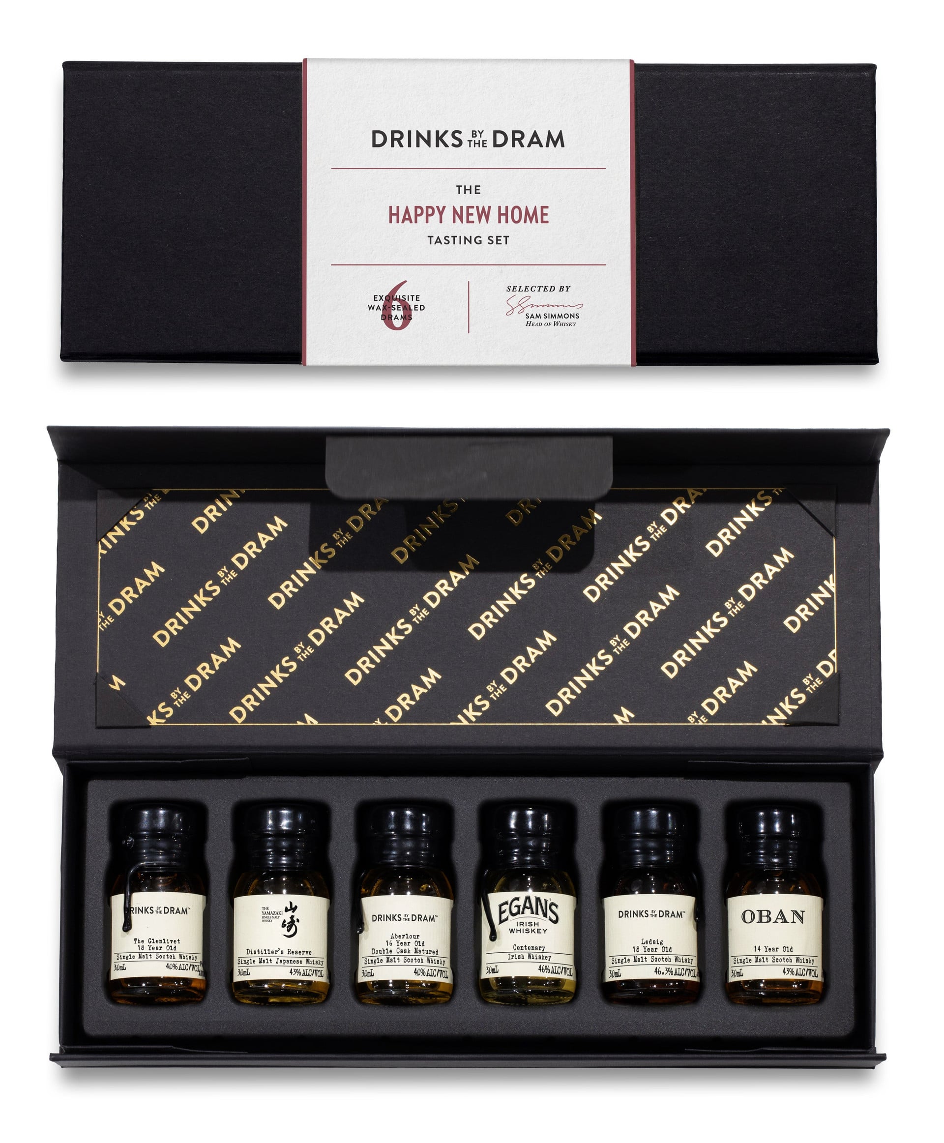 Happy New Home Premium Whisky Tasting Set (Black)