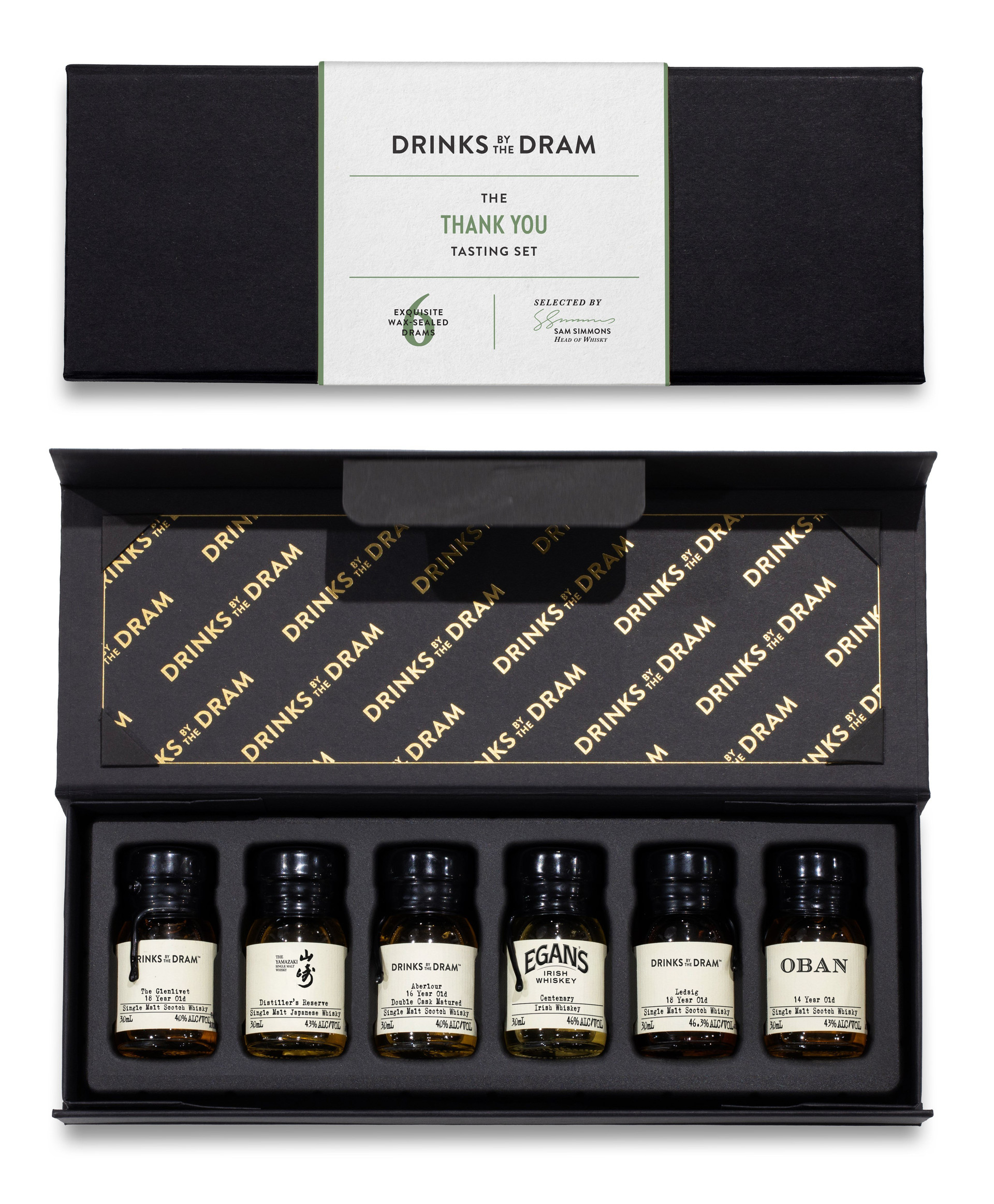 Thank You Premium Whisky Tasting Set (Black)