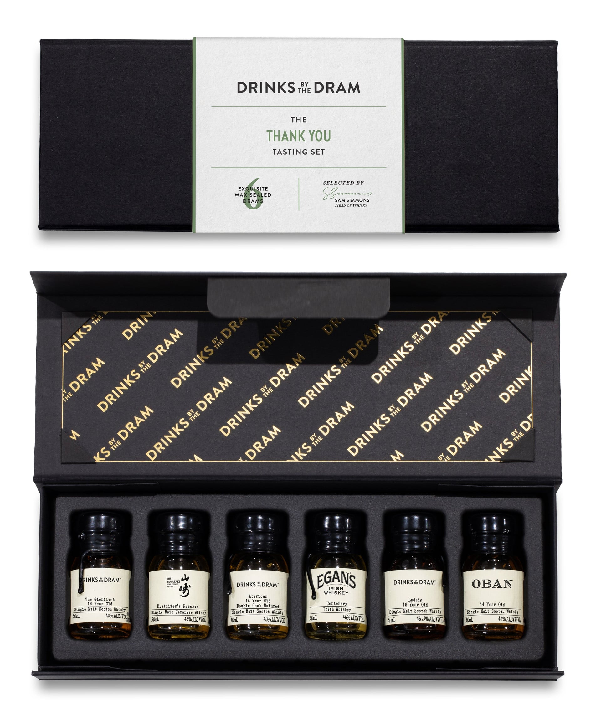 Thank You Premium Whisky Tasting Set (Black)
