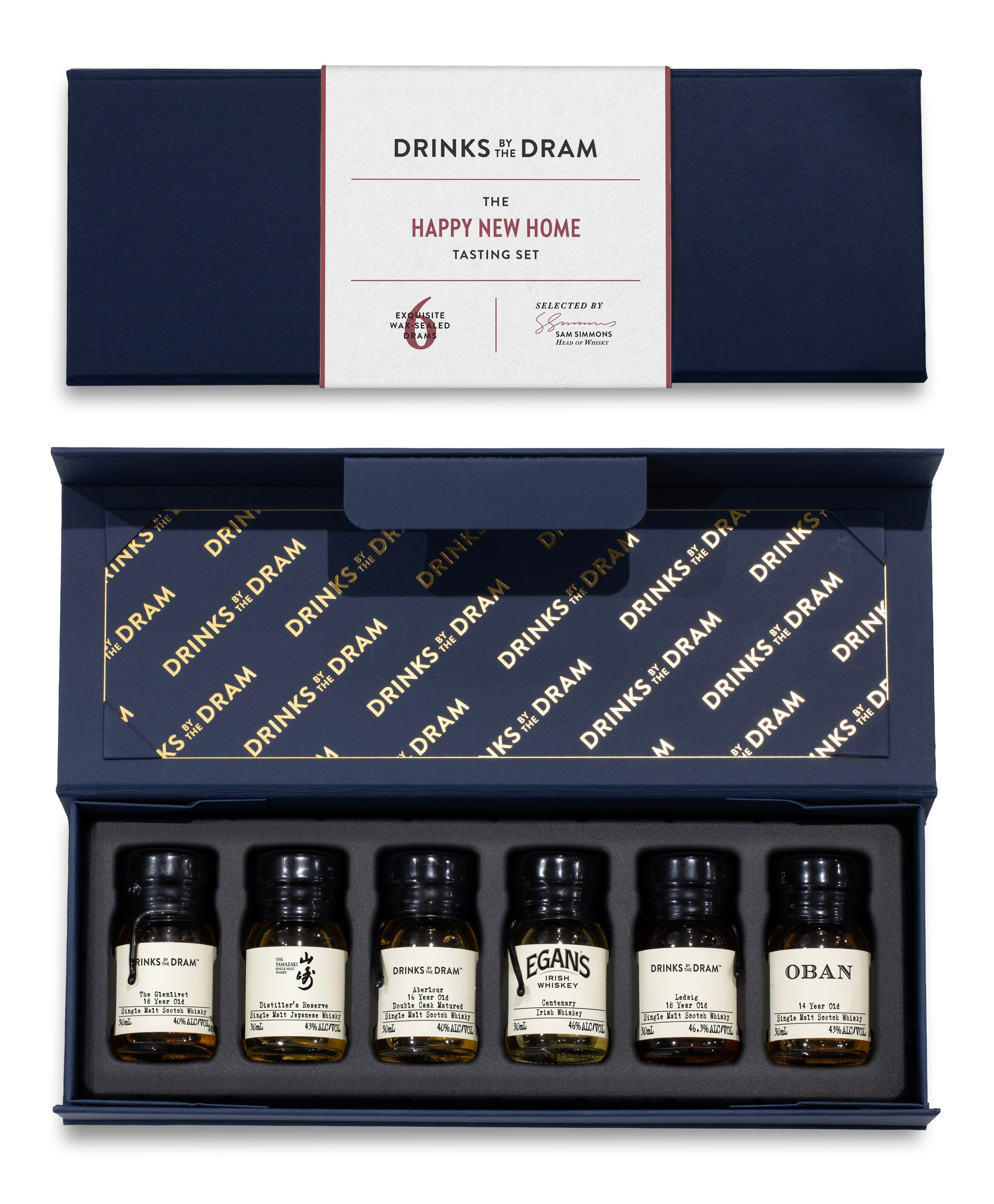 Happy New Home Premium Whisky Tasting Set (Blue)