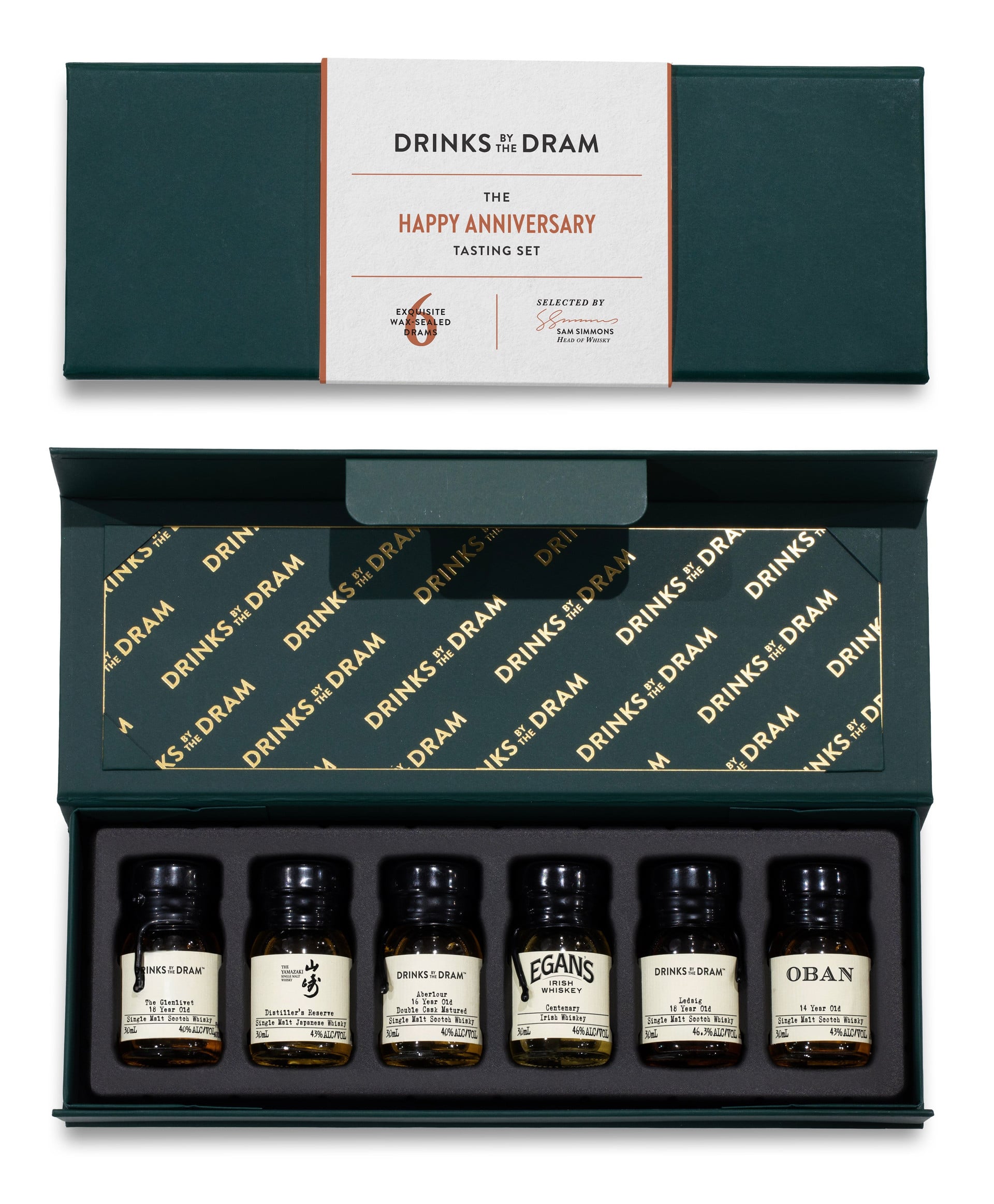 Happy Anniversary Premium Whisky Tasting Set (Green)