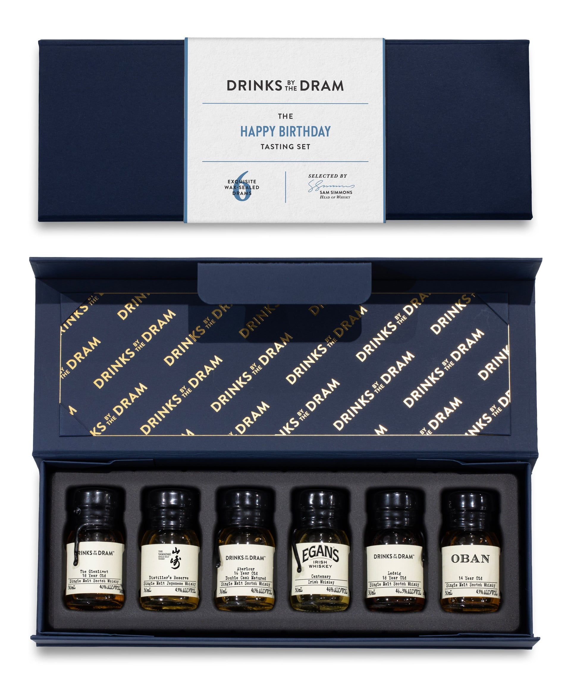Happy Birthday Premium Whisky Tasting Set (Blue)