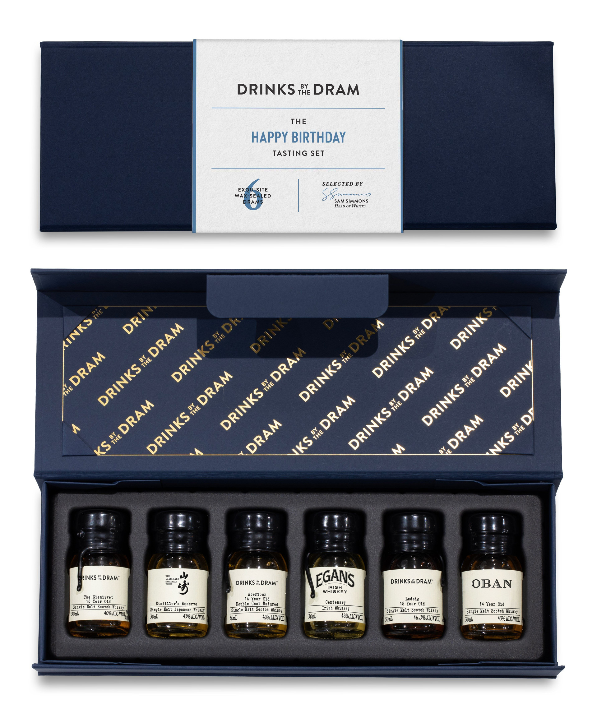 Happy Birthday Premium Whisky Tasting Set (Blue)