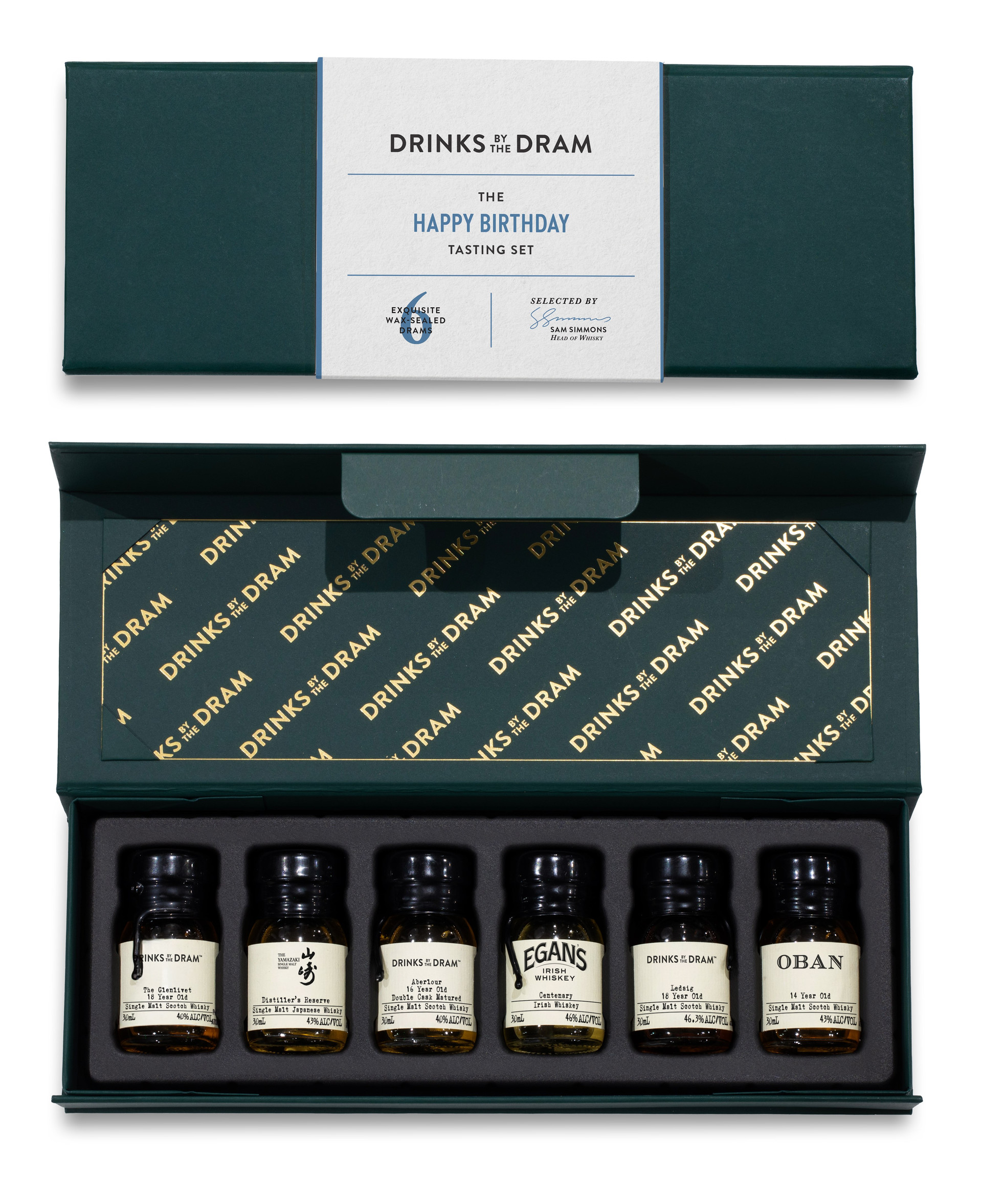 Happy Birthday Premium Whisky Tasting Set (Green)