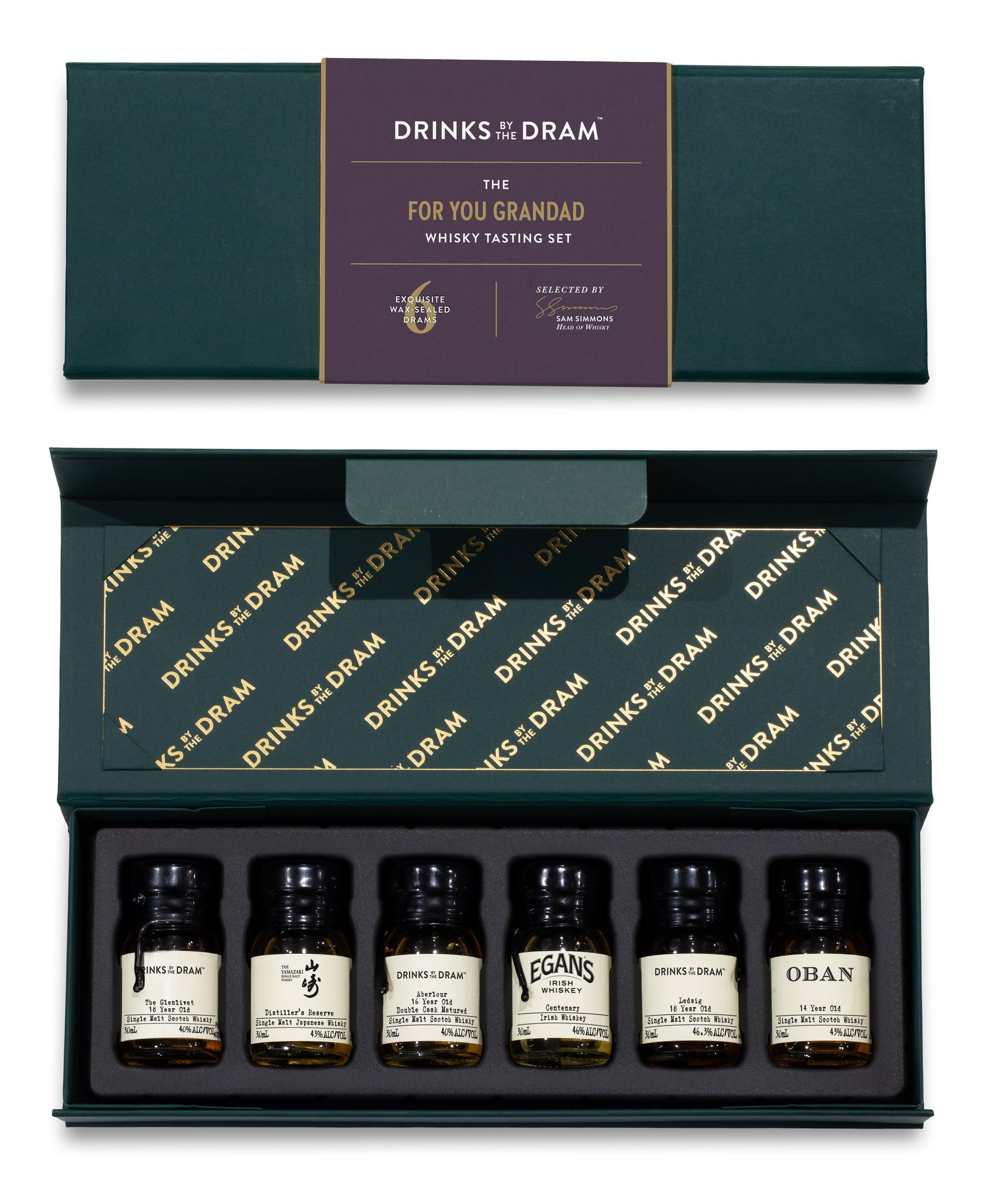 For You Grandad Premium Whisky Tasting Set (Green)