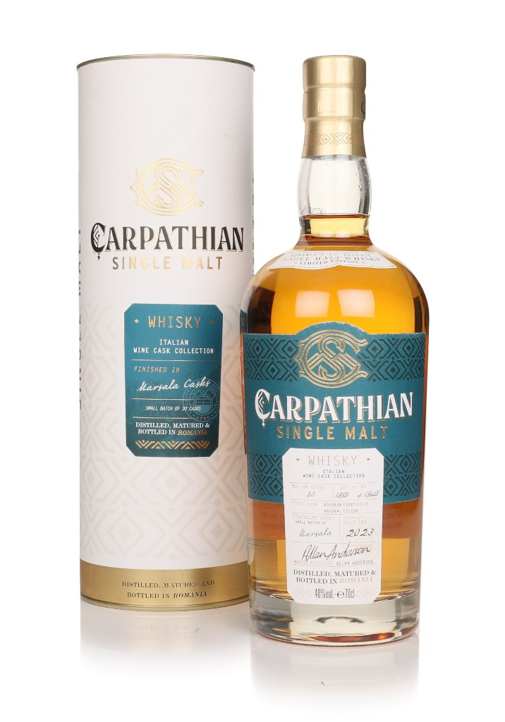 Carpathian Single Malt Marsala Cask Finish - Italian Wine Cask Collection