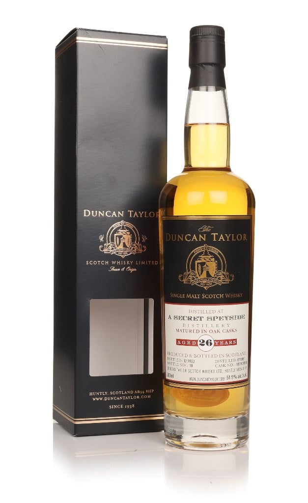 Secret Speyside 26 Year Old 1996 (cask 1031409161) (Duncan Taylor) 70cl