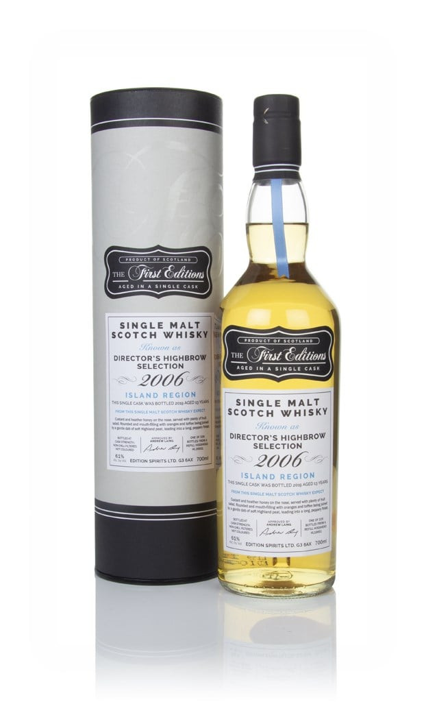 Director's Highbrow Selection 13 Year Old 2006 (cask 16651) - The First Editions (Hunter Laing) 70cl