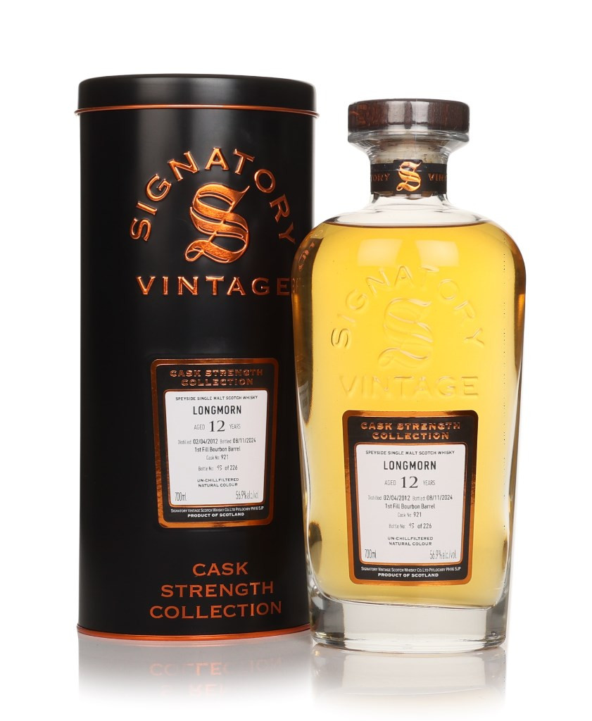 Longmorn 12 Year Old 2012 (cask 921) - Cask Strength Collection (Signatory) 70cl
