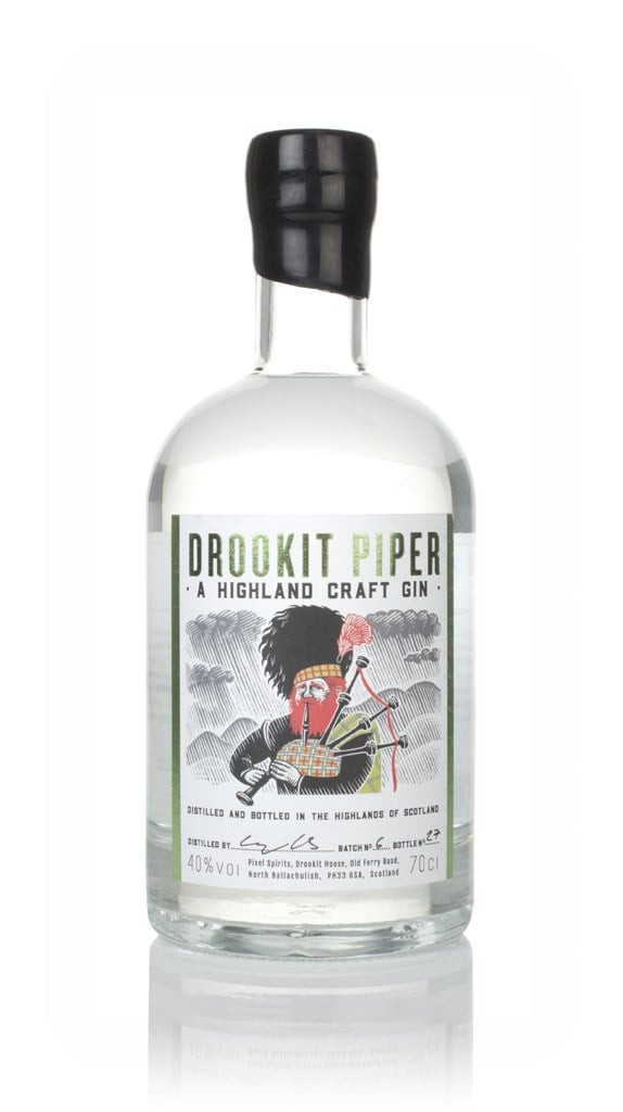 Drookit Piper Gin 70cl