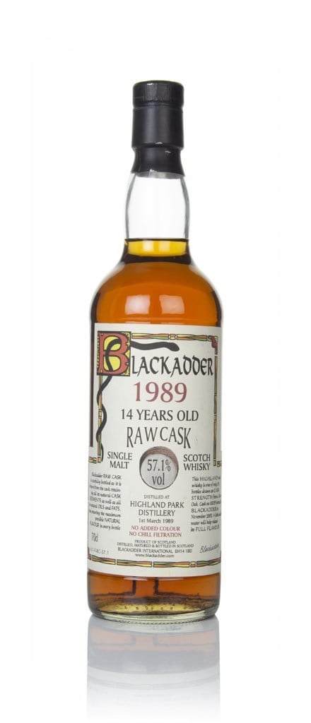 Highland Park 14 Year Old 1989 (cask 10039) - Raw Cask (Blackadder) 70cl