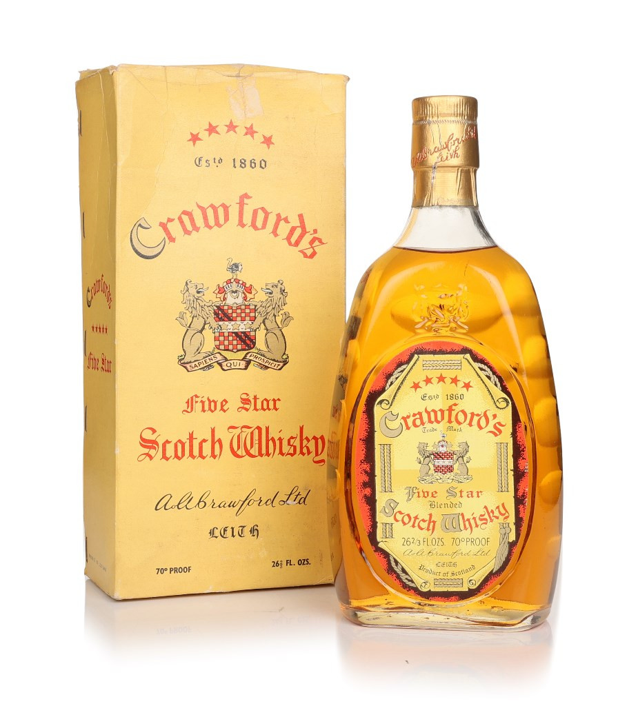 Crawford's Five Star - 1970s 75cl