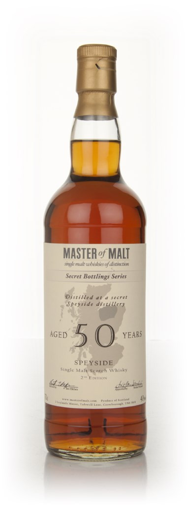 Master of Malt 50 Year Old Speyside (2nd Edition) 70cl