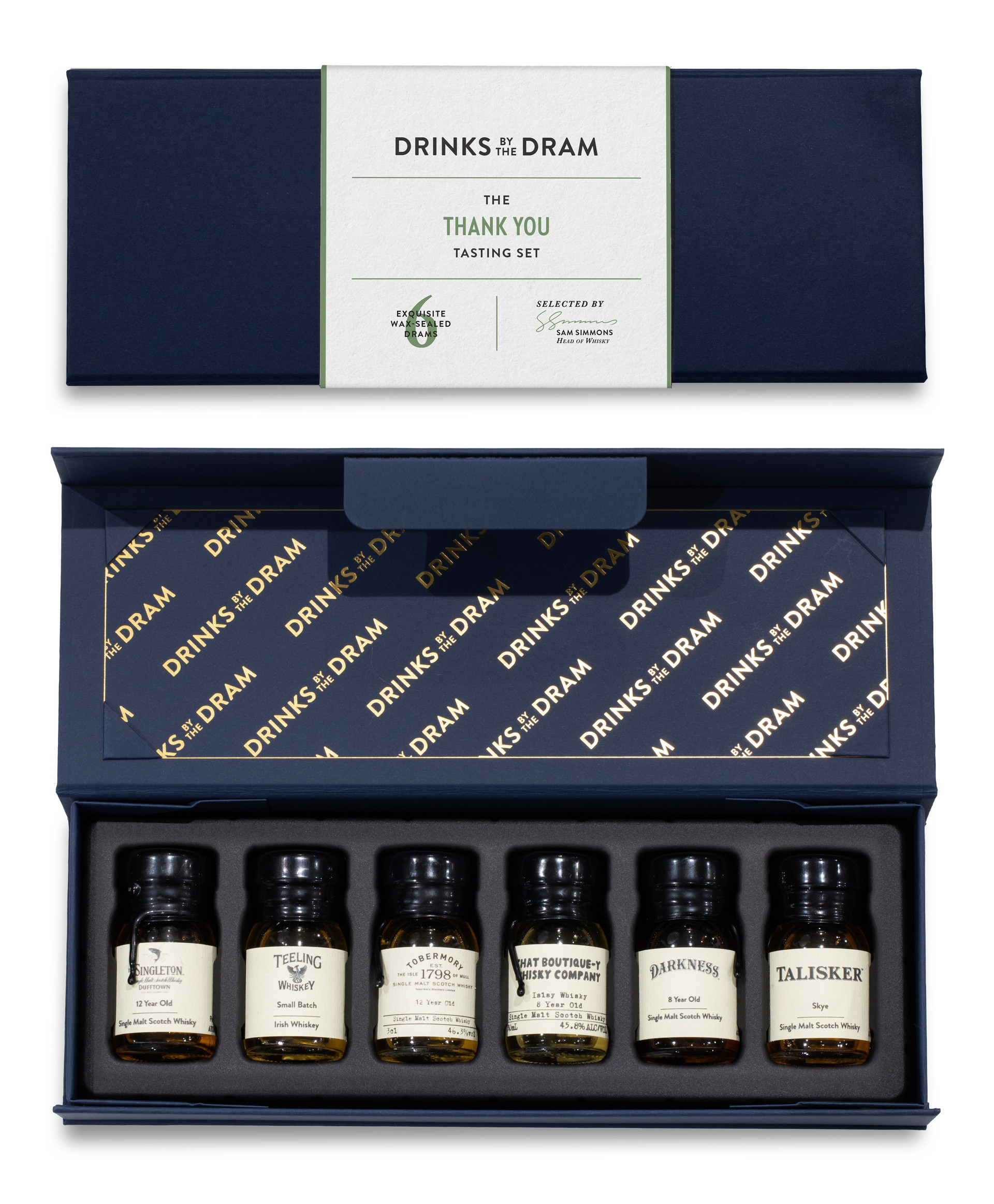 Thank You Whisky Tasting Set (Blue) V1