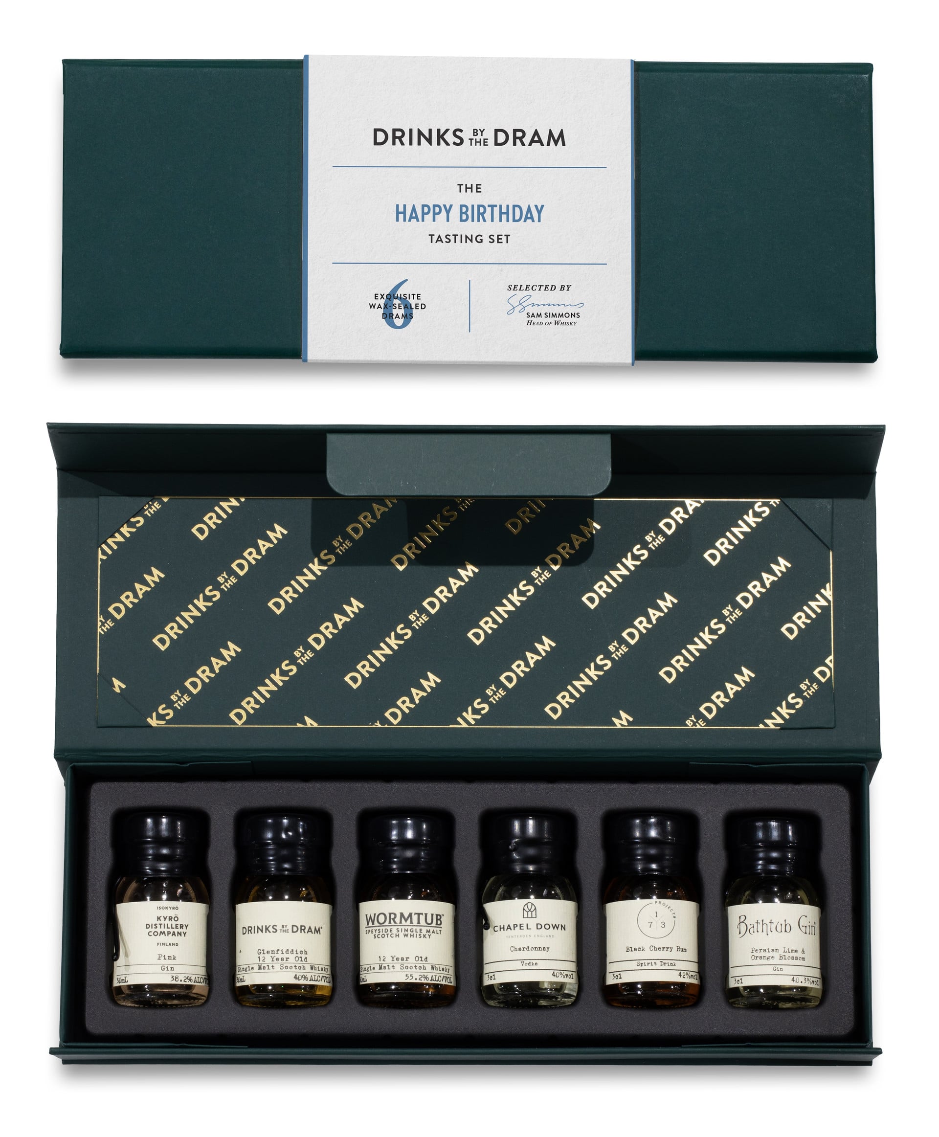 Happy Birthday Mixed Spirits Set (Green)