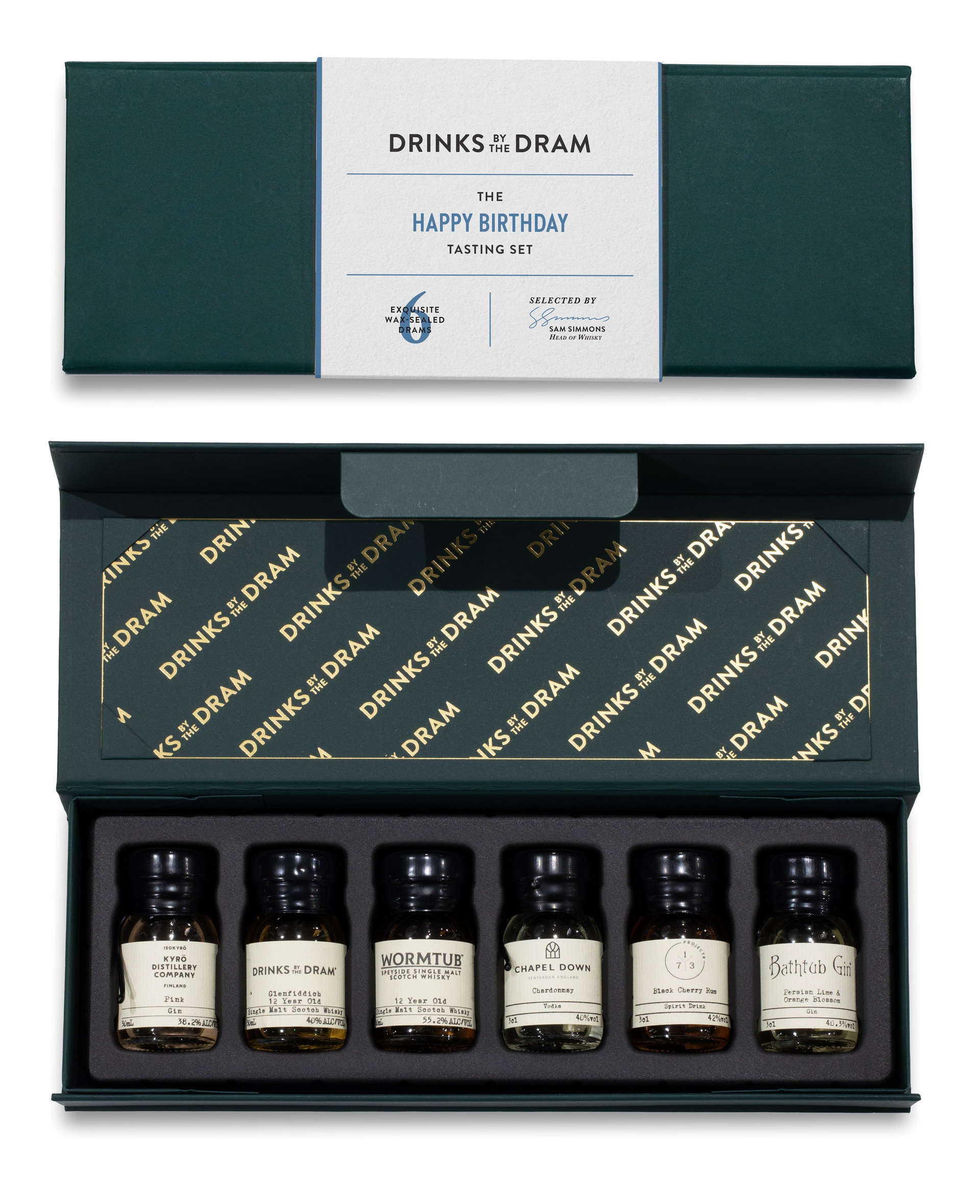 Happy Birthday Mixed Spirits Set (Green)