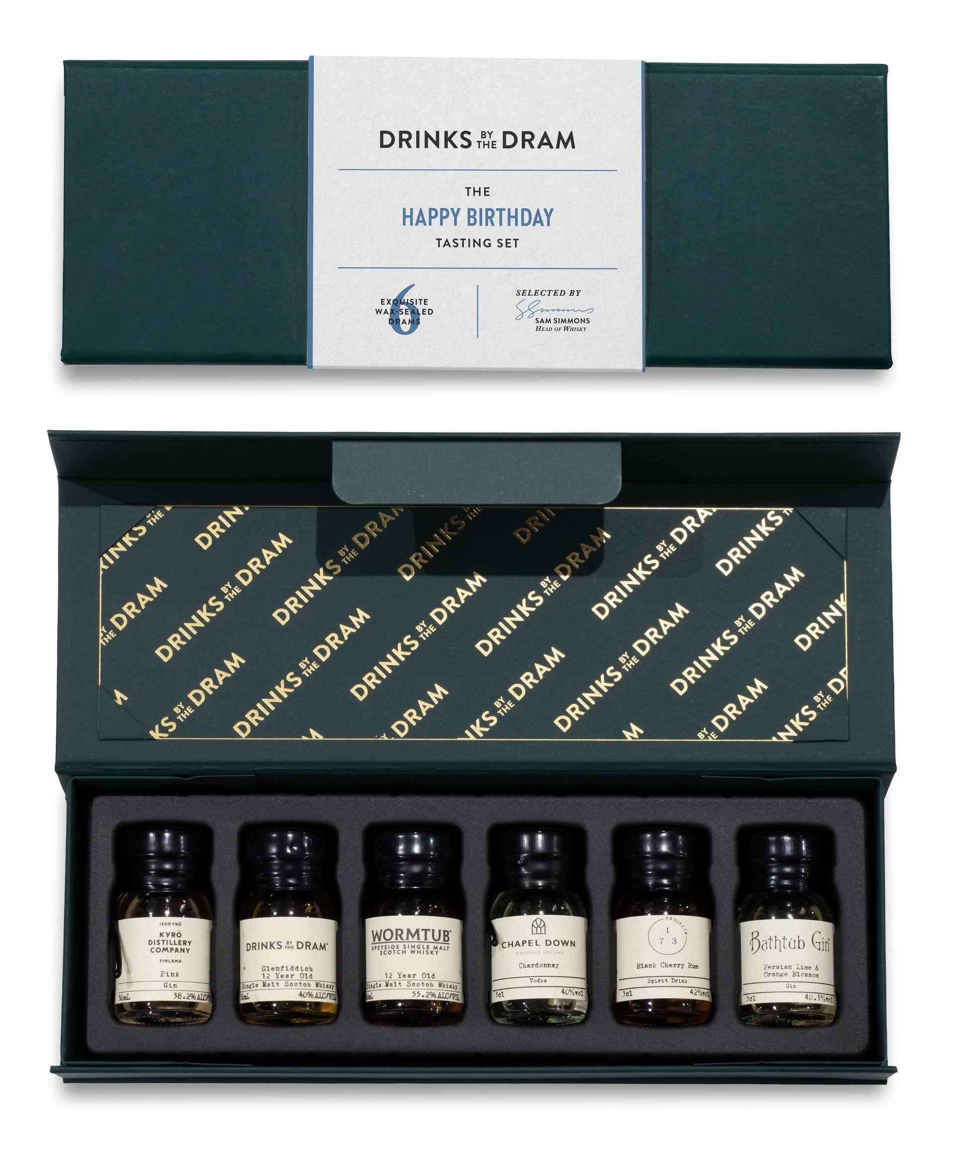 Happy Birthday Mixed Spirits Set (Green)