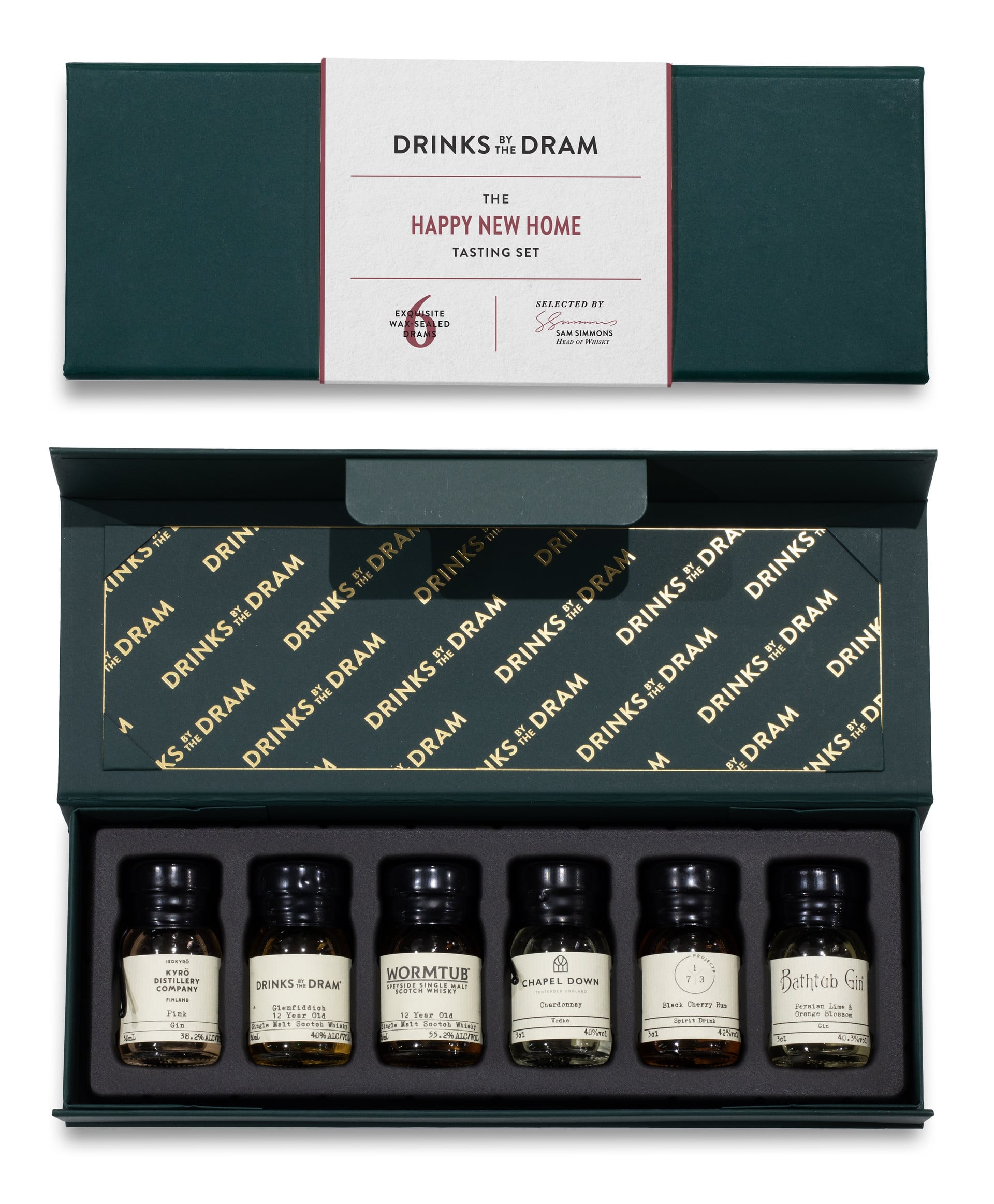 Happy New Home Mixed Spirits Set (Green) 18cl