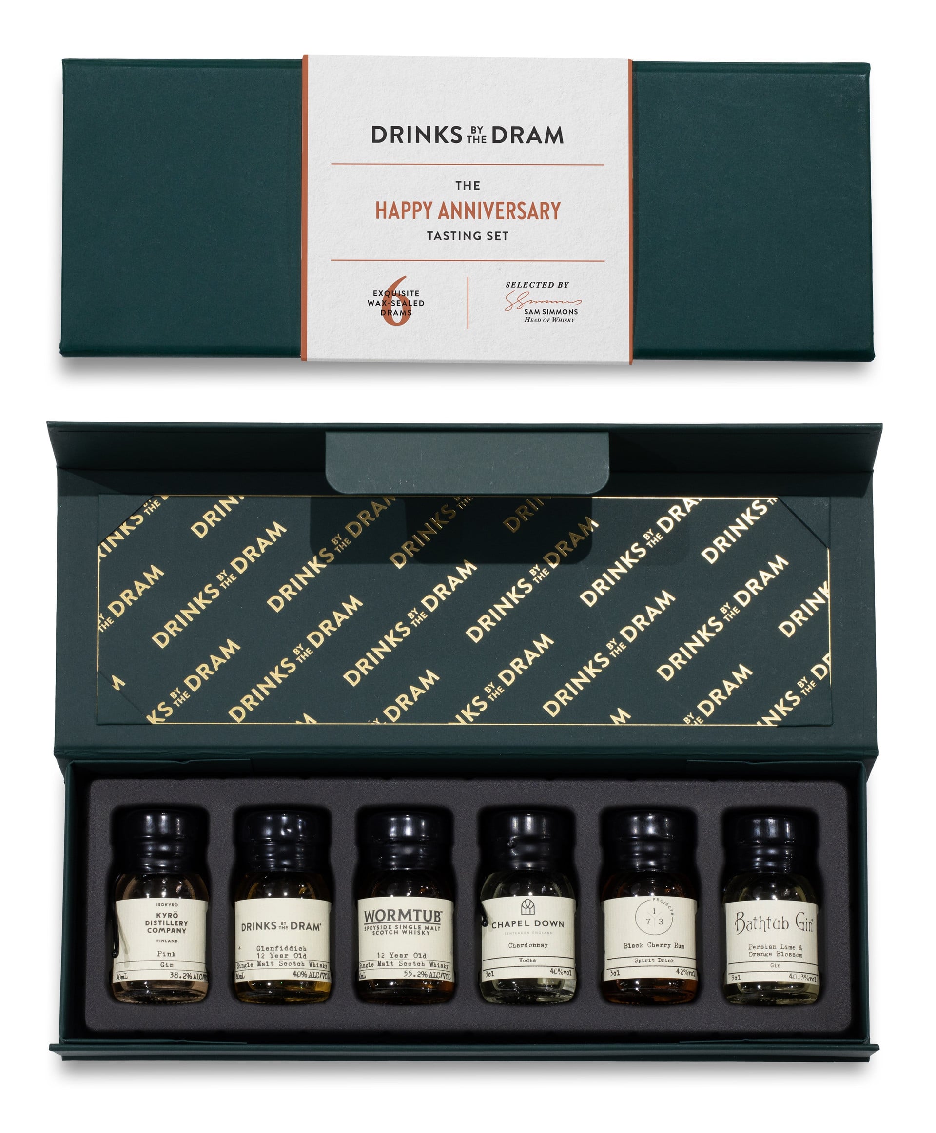 Happy Anniversary Mixed Spirits Set (Green)
