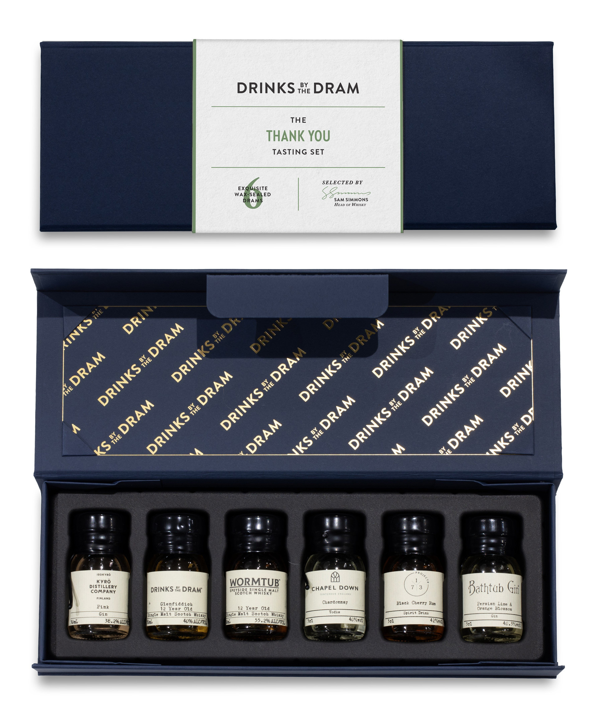 Thank You Mixed Spirits Set (Blue)