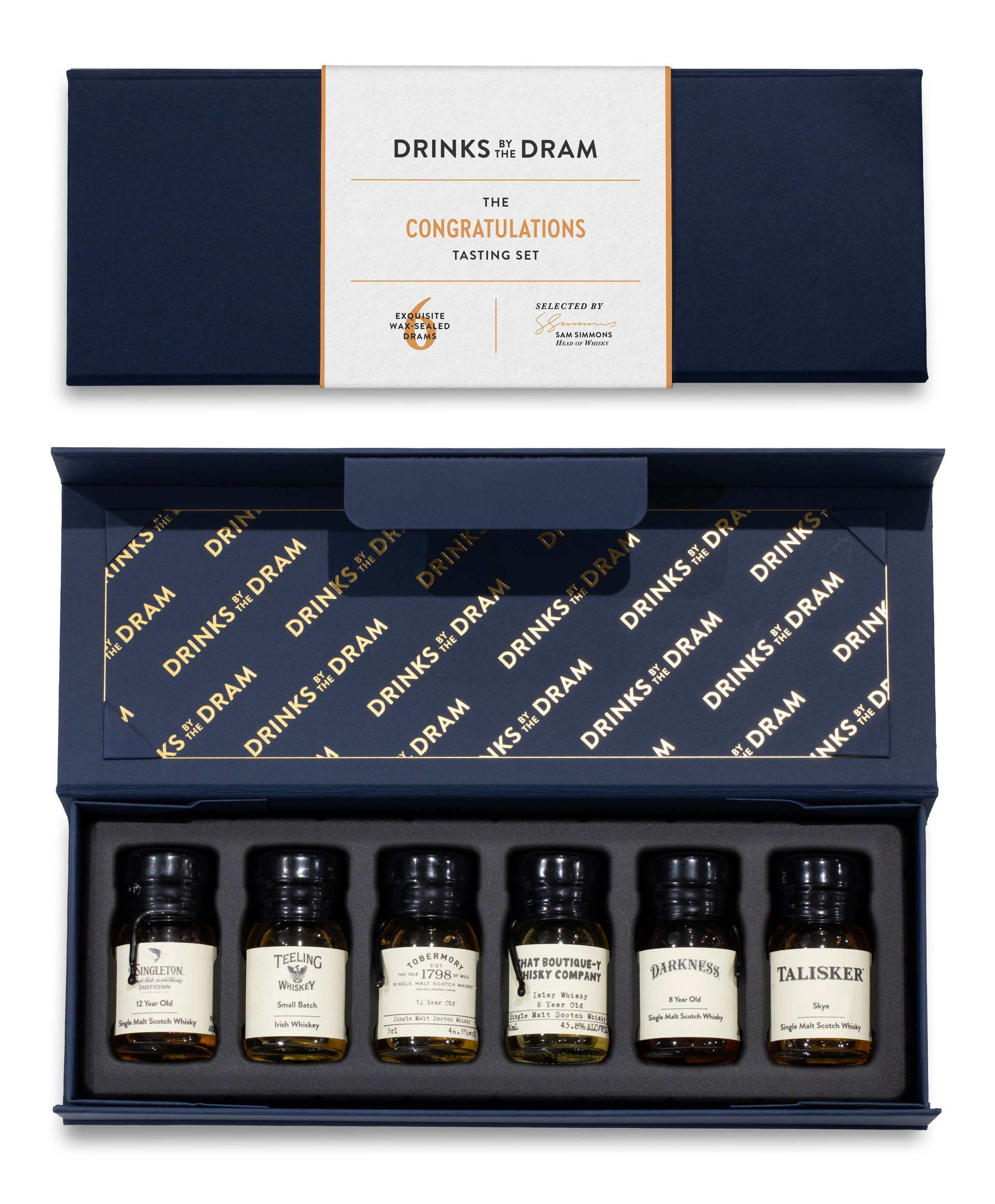 Congratulations Mixed Spirits Set (Blue)