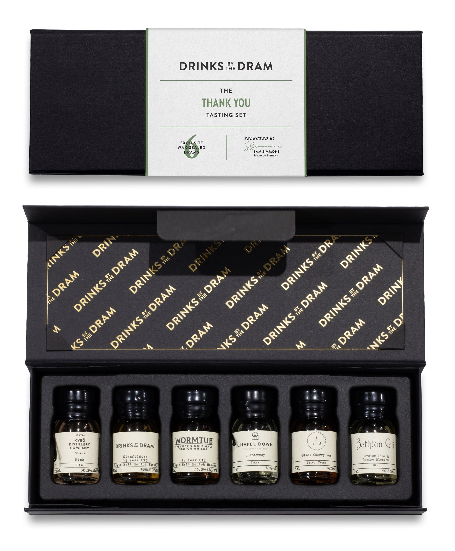 Thank You Mixed Spirits Set (Black)