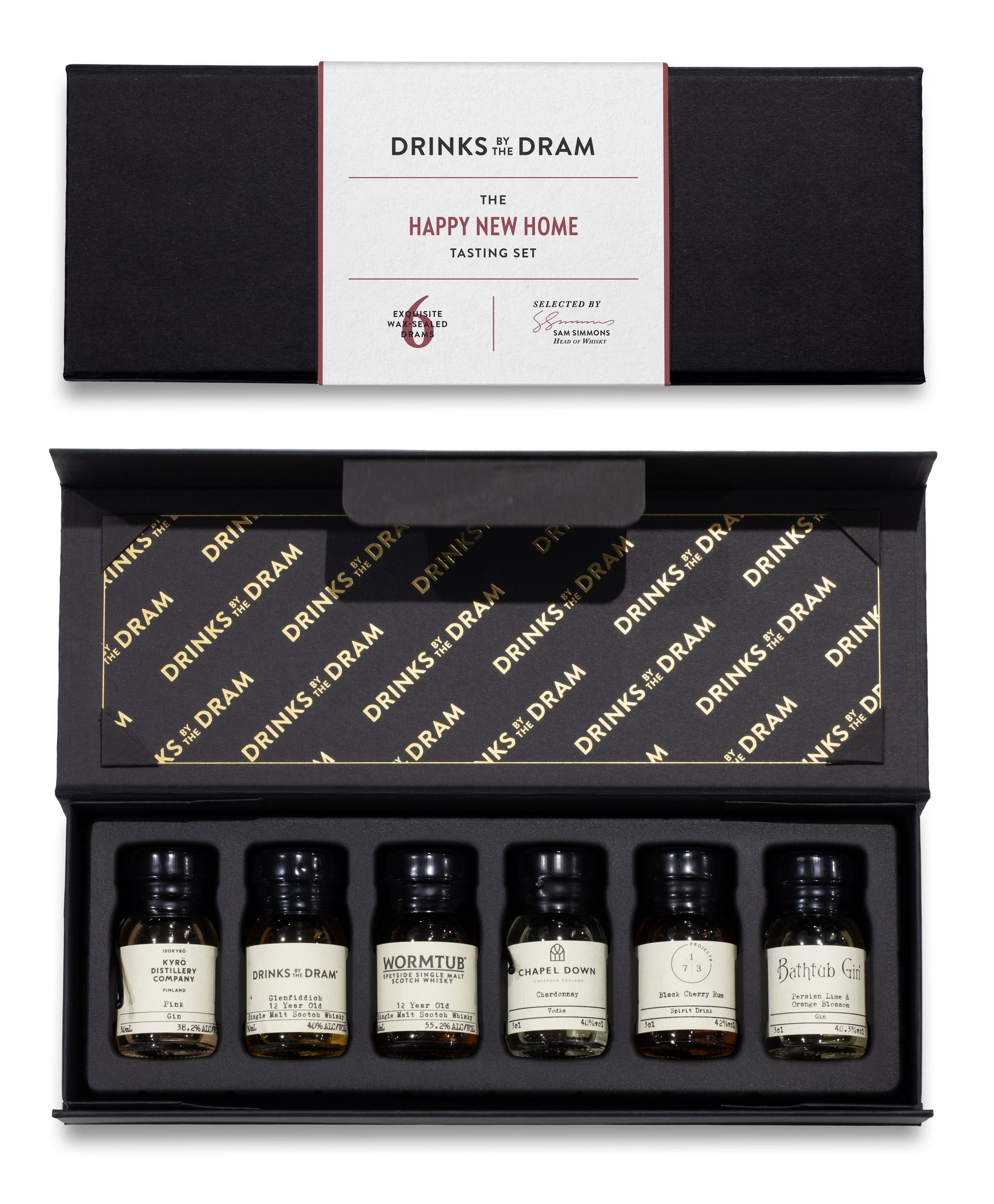 Happy New Home Mixed Spirits Set (Black)
