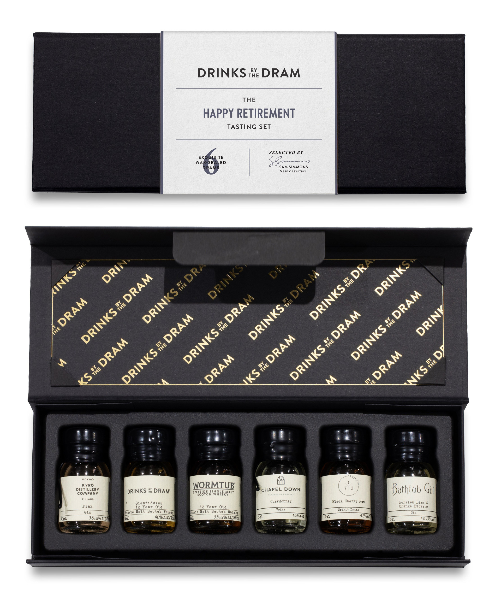 Retirement Mixed Spirits Set (Black)