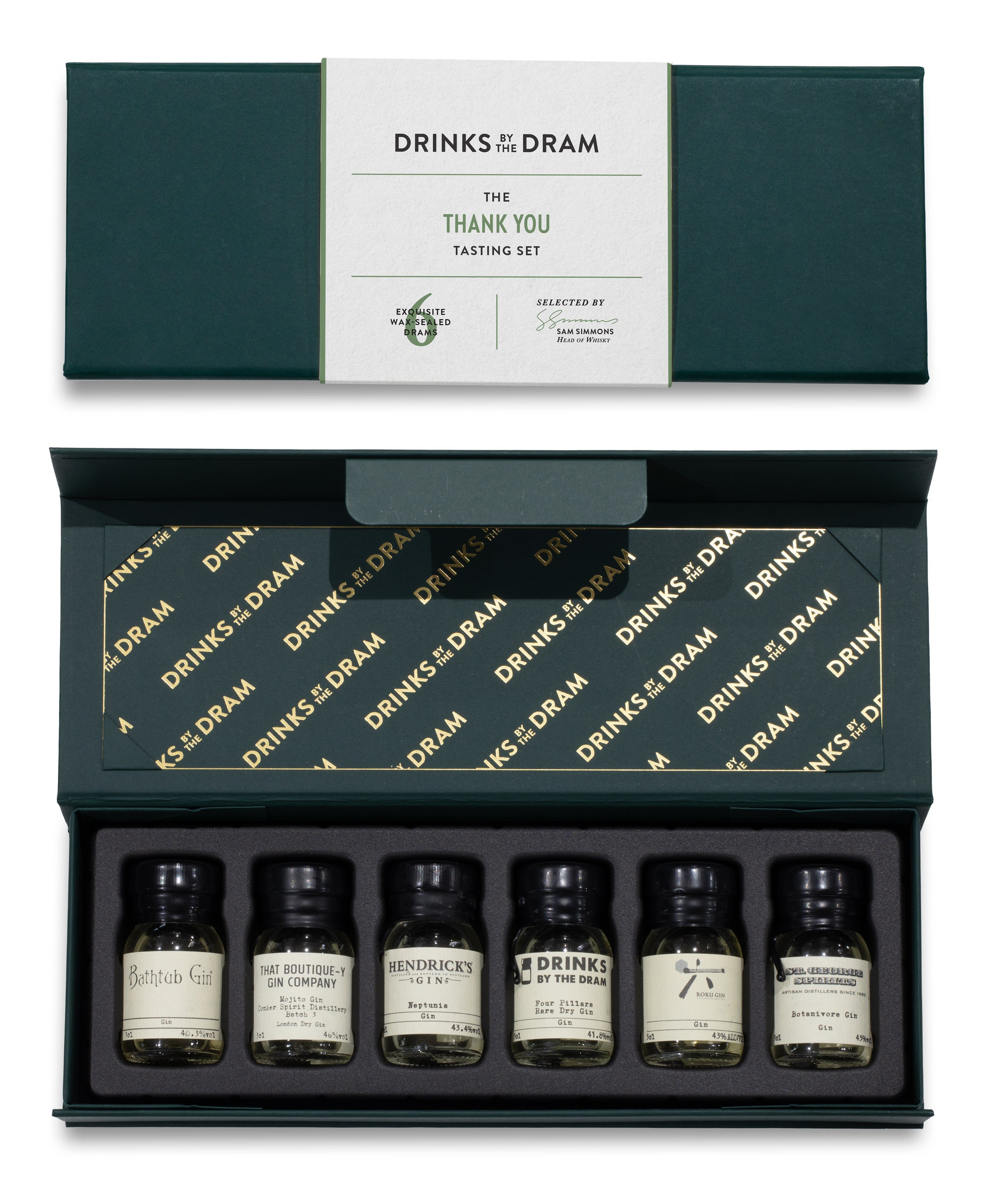 Thank You Gin Tasting Set (Green)