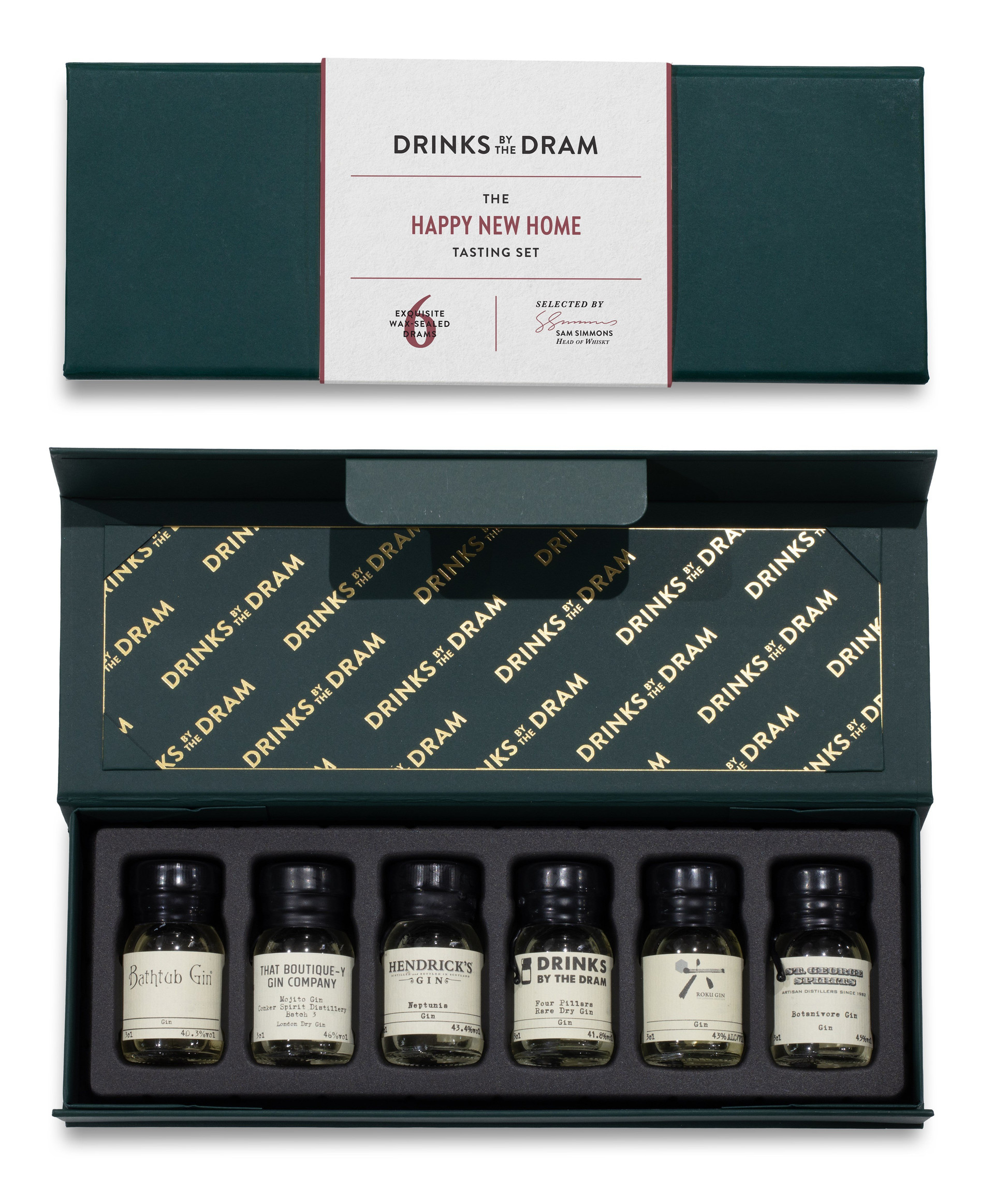Happy New Home Gin Tasting Set (Green)