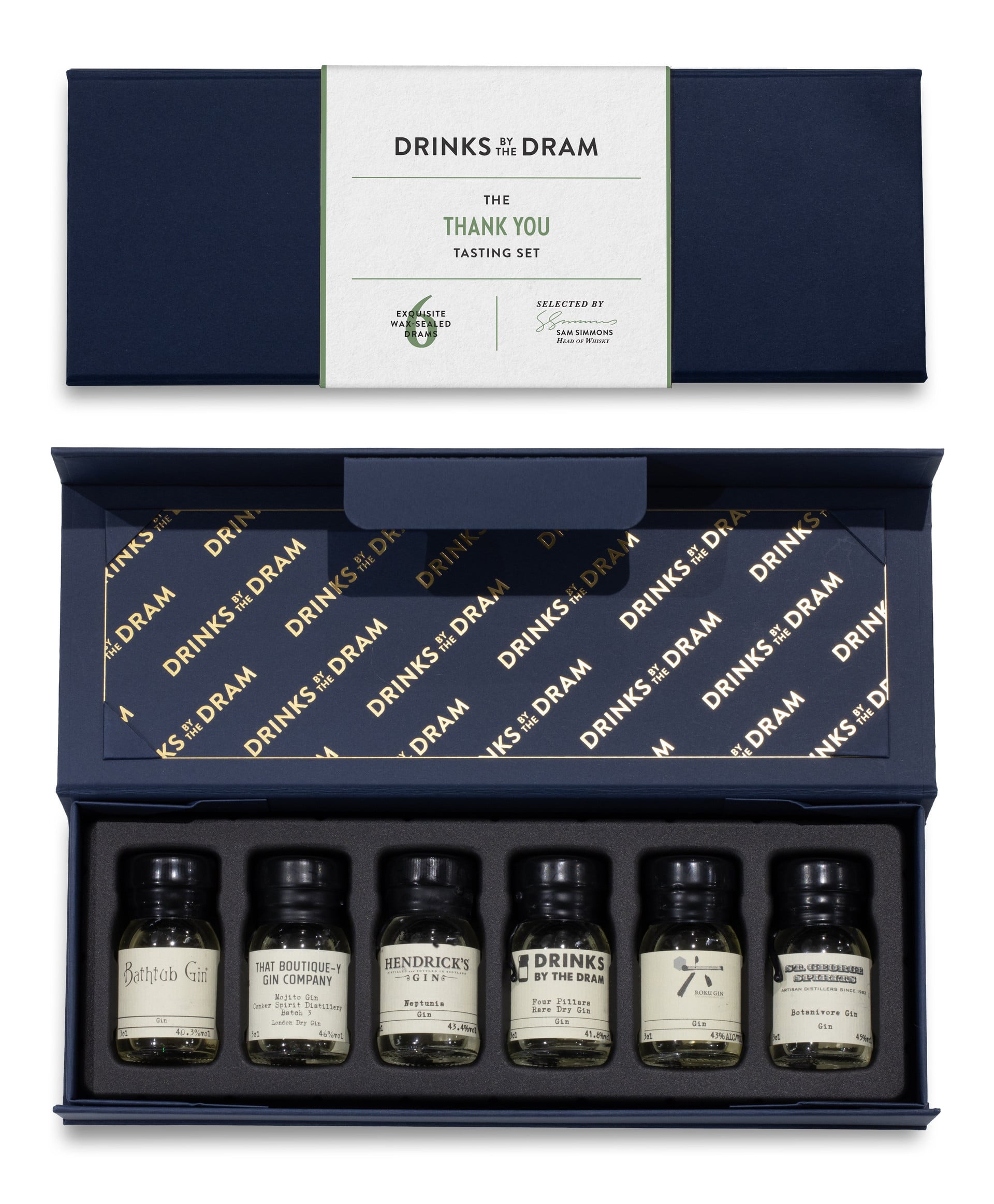 Thank You Gin Tasting Set (Blue)