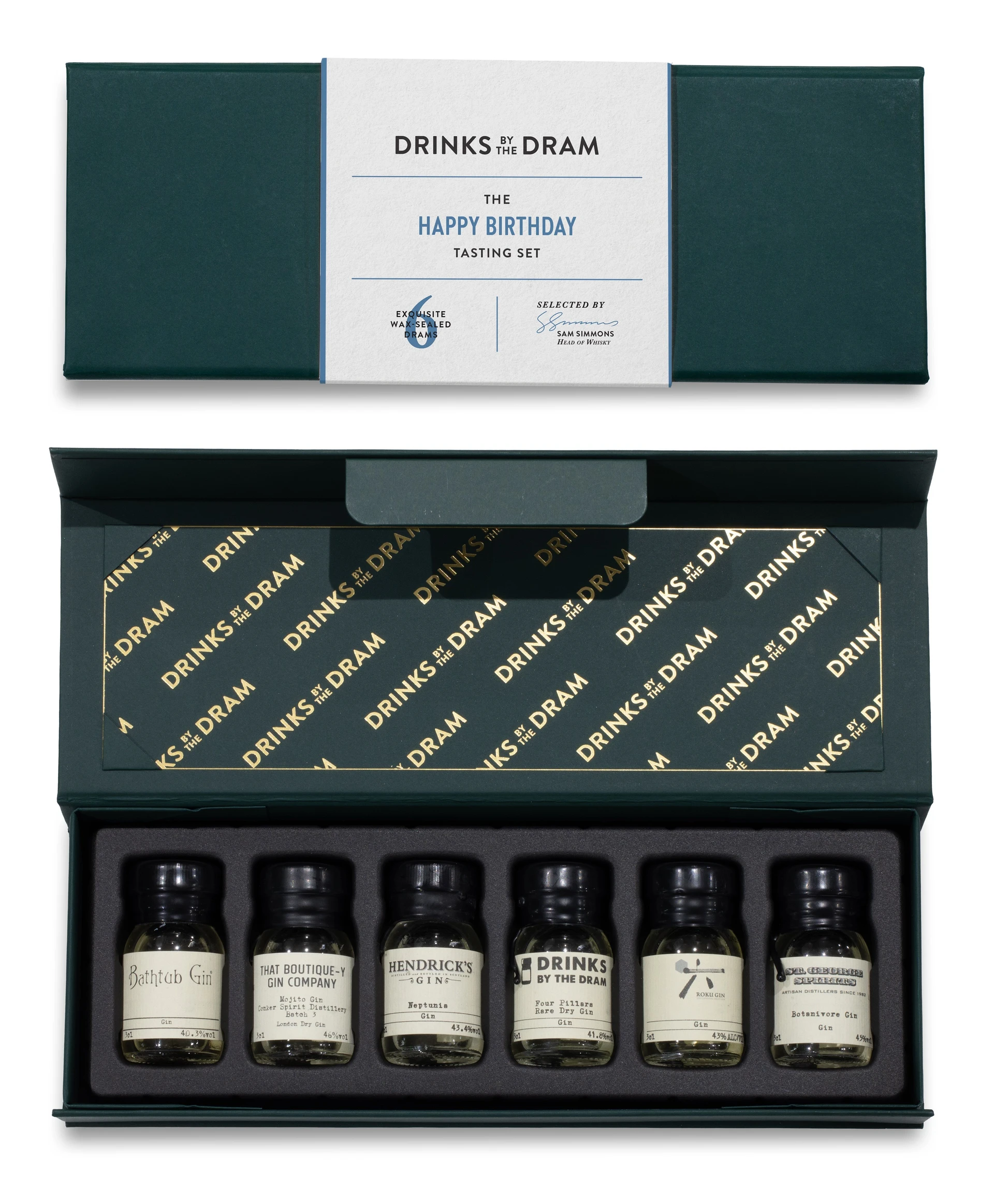 Happy Birthday Gin Tasting Set (Green)