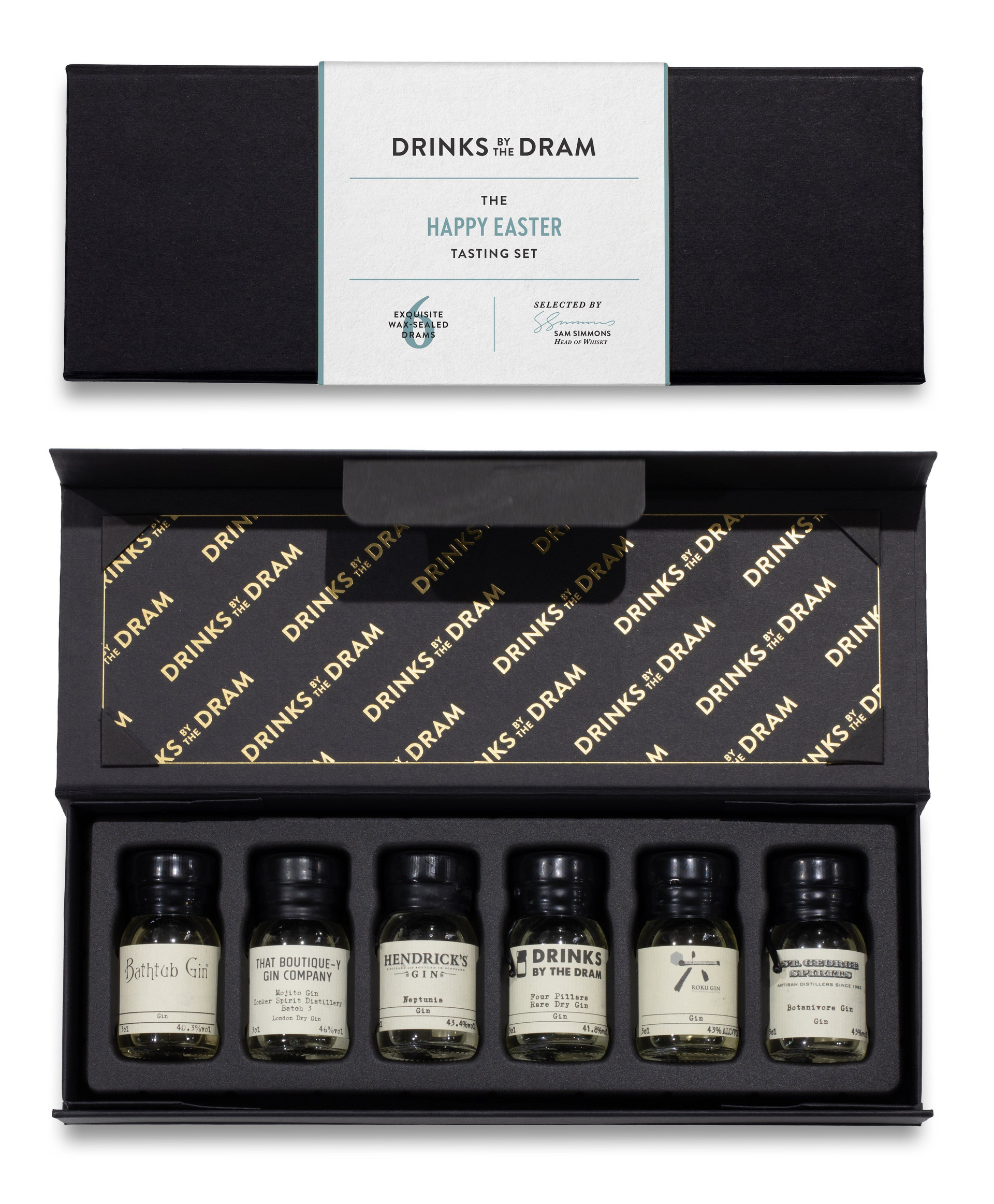 Happy Easter Gin Tasting Set (Black)