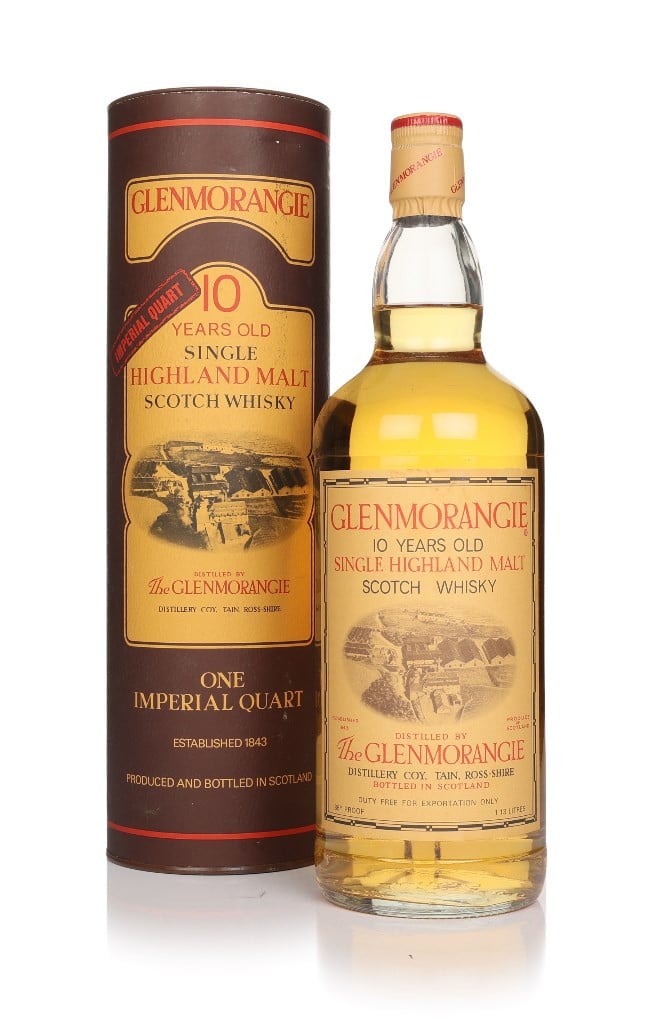 Glenmorangie 10 Year Old - Imperial Quart - 1980s (1.13L) 113cl