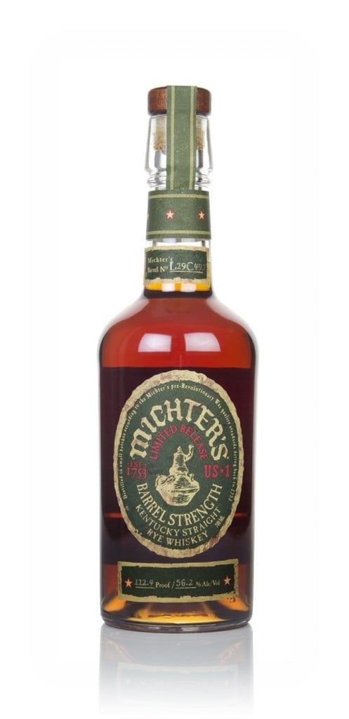 Michter's US*1 Barrel Strength Straight Rye (56.2%) 70cl