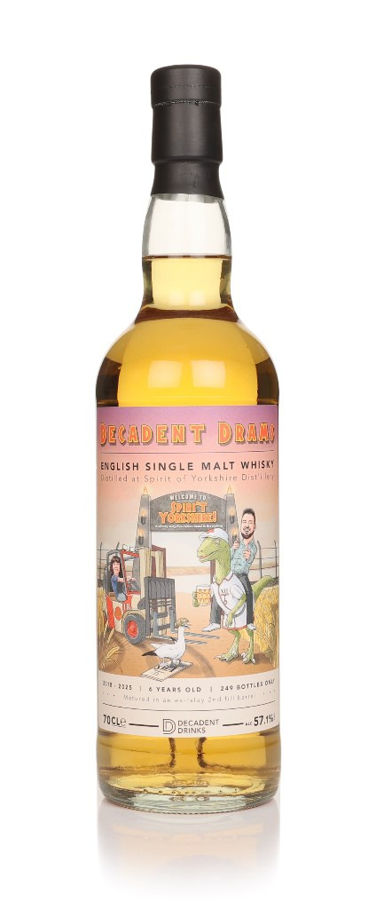 Spirit Of Yorkshire 6 Year Old 2018 - Decadent Drams (Decadent Drinks) 70cl