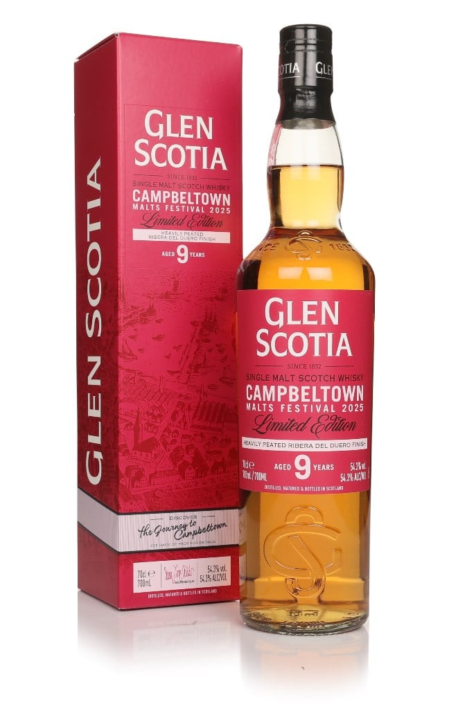 Glen Scotia 9 Year Old (Heavily Peated Ribera del Duero Finish) - Campbeltown Malts Festival 2025 70cl