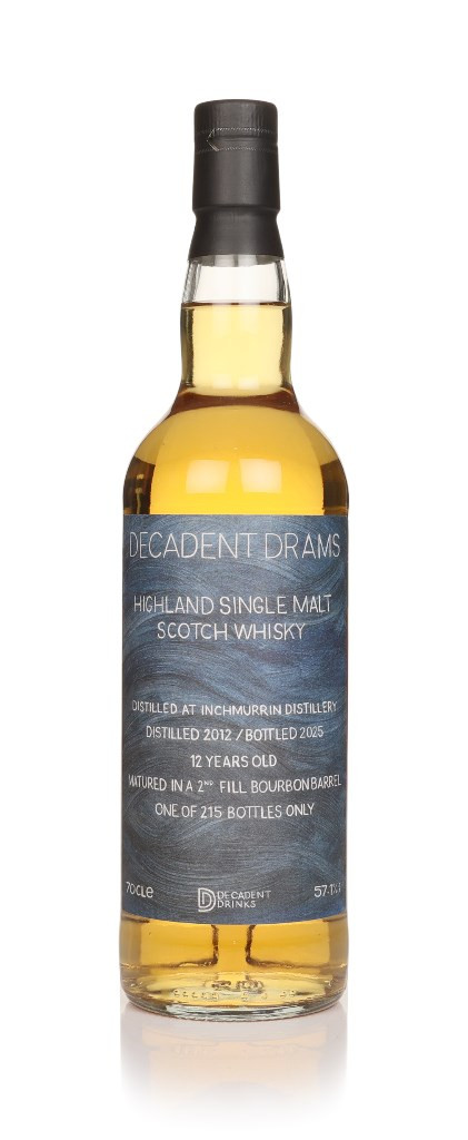 Inchmurrin 12 Year Old 2012 - Decadent Drams (Decadent Drinks) 70cl