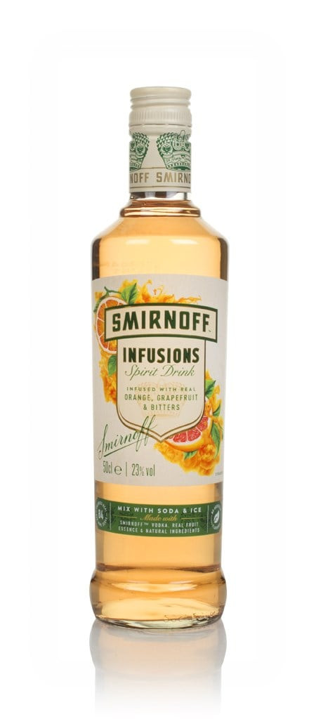 Smirnoff Infusions Orange, Grapefruit & Bitters 50cl