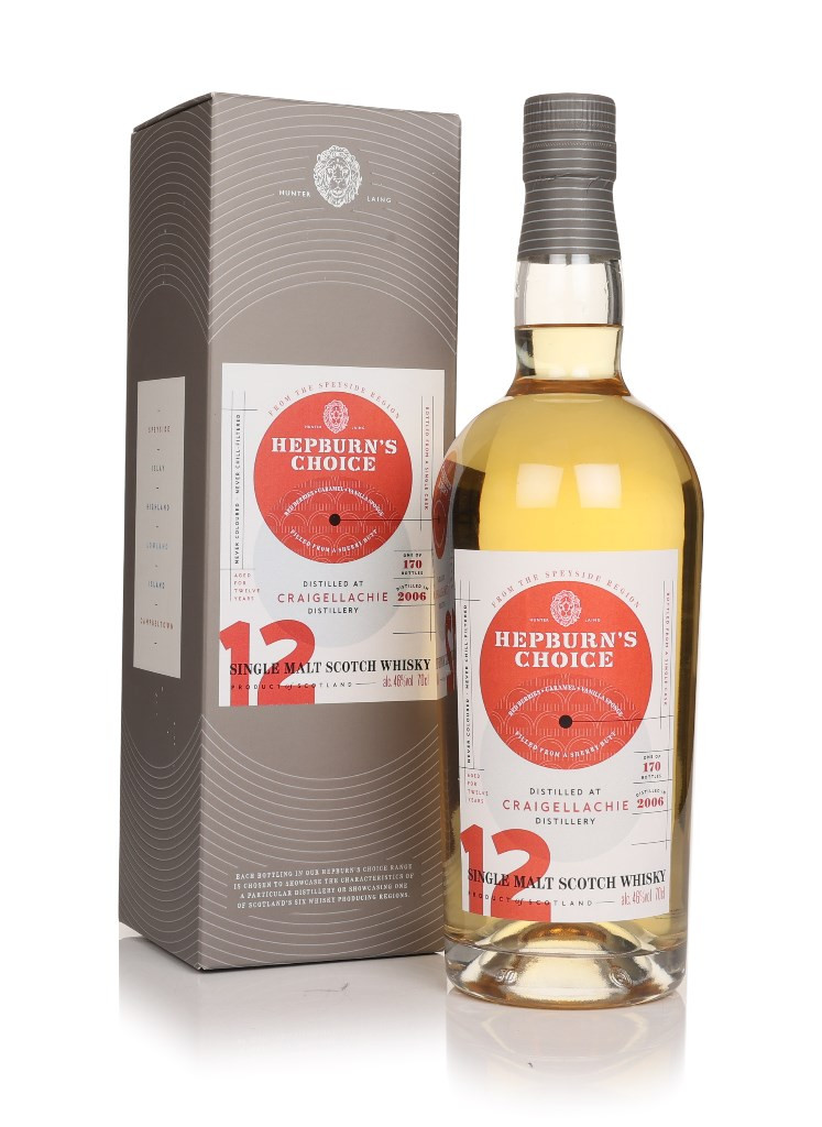 Craigellachie 12 Year Old 2006 - Hepburn's Choice 70cl