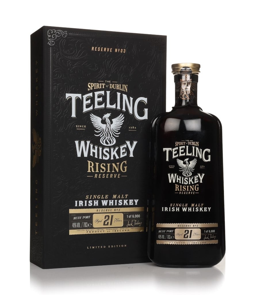 Teeling 21 Year Old - Rising Reserve No.3 Ruby Port Cask 70cl