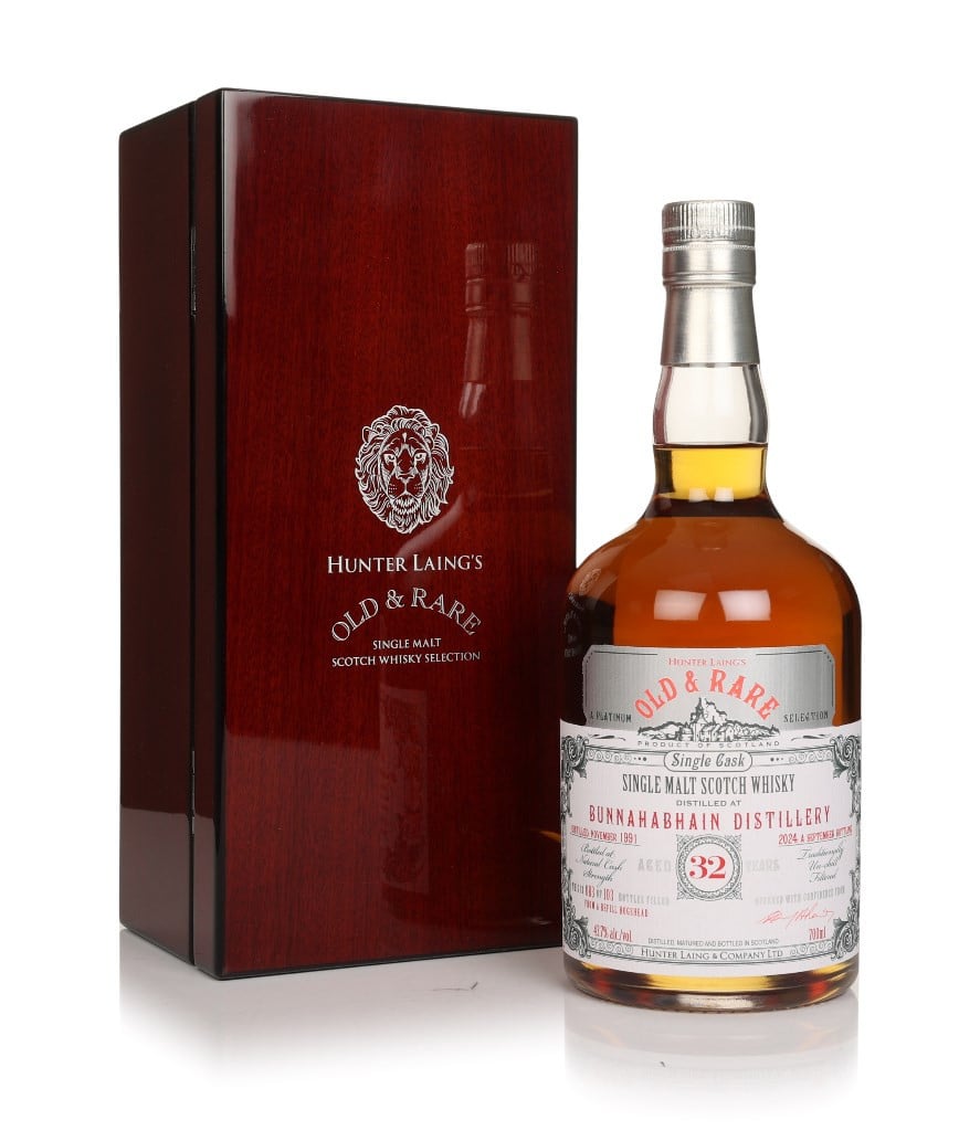 Bunnahabhain 32 Year Old 1991 - Old & Rare Platinum (Hunter Laing) 70cl