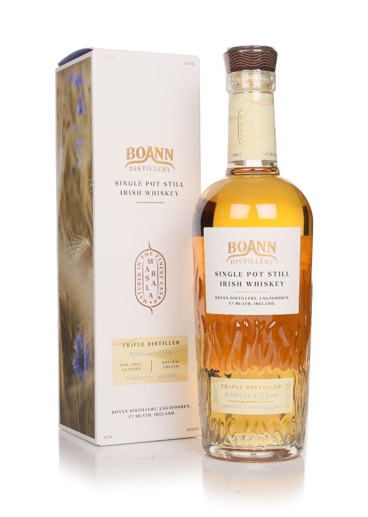 Boann Single Pot Still Irish Whiskey Marsala Cask 70cl