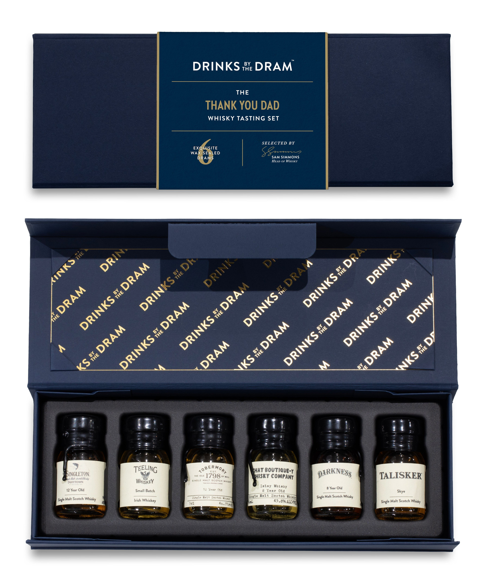Thank You Dad Whisky Tasting Set (Blue) V1