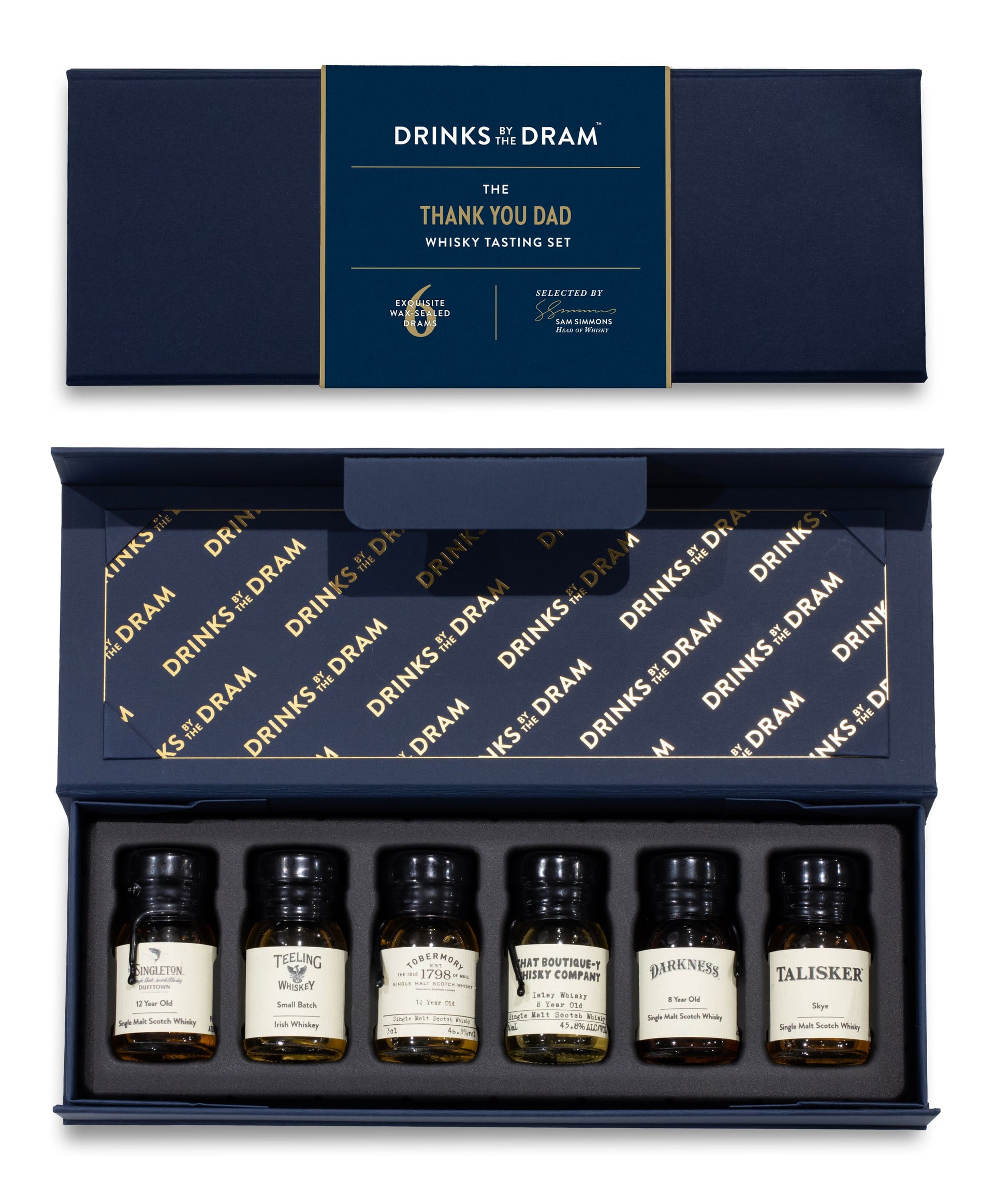 Thank You Dad Whisky Tasting Set (Blue) V1