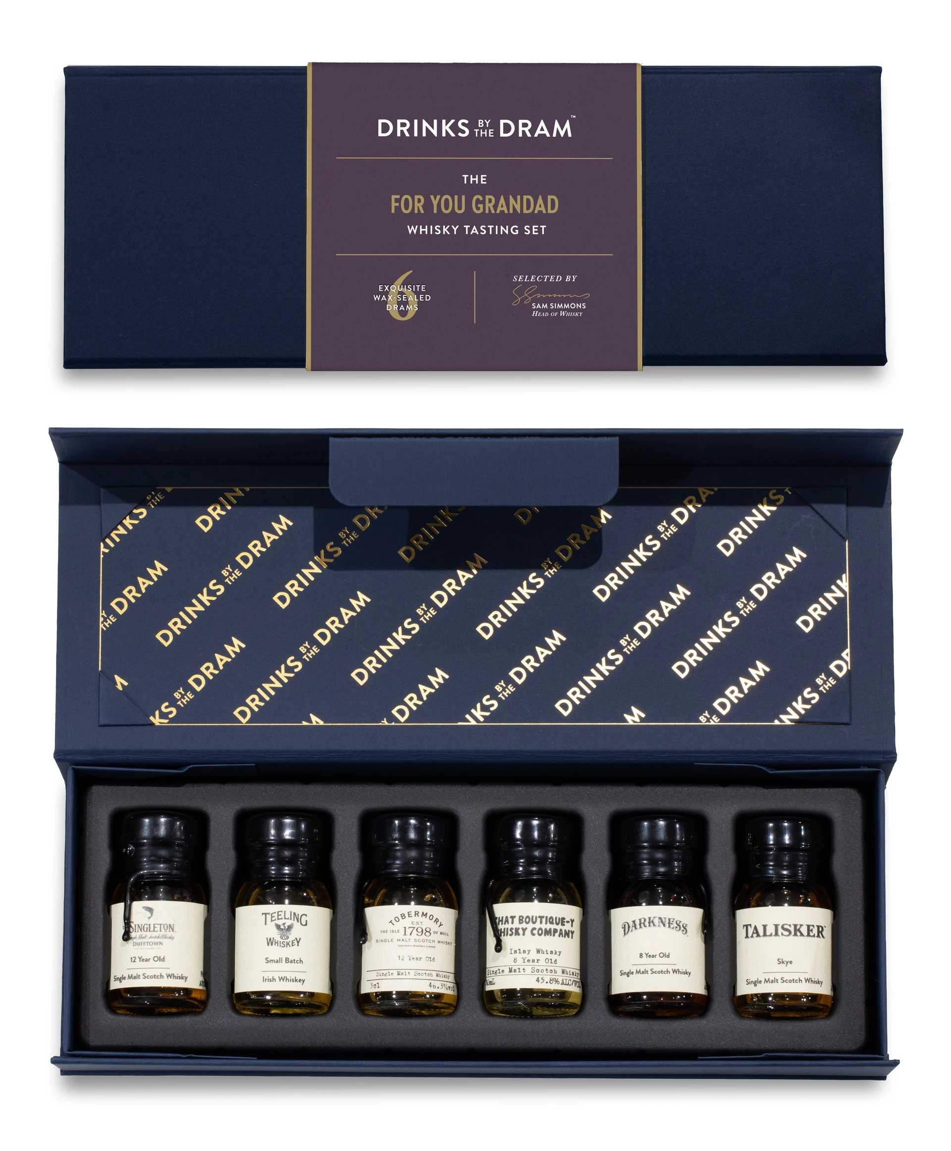 For You Grandad Whisky Tasting Set (Blue) B1