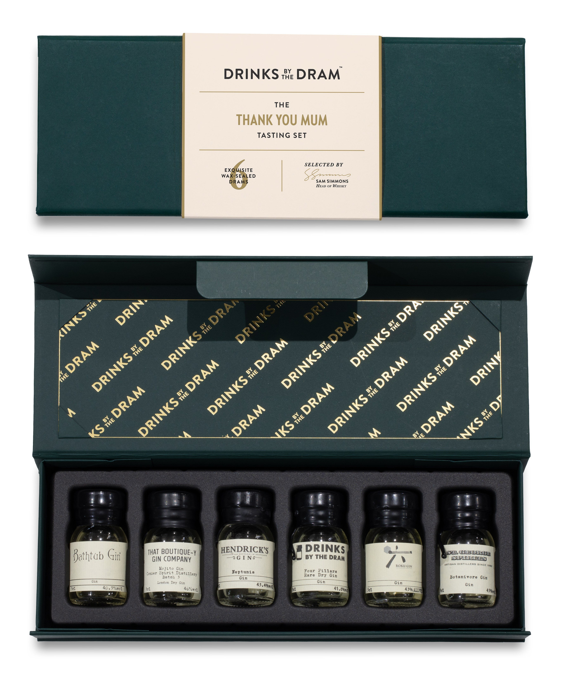 Thank You Mum Gin Tasting Set (Green)