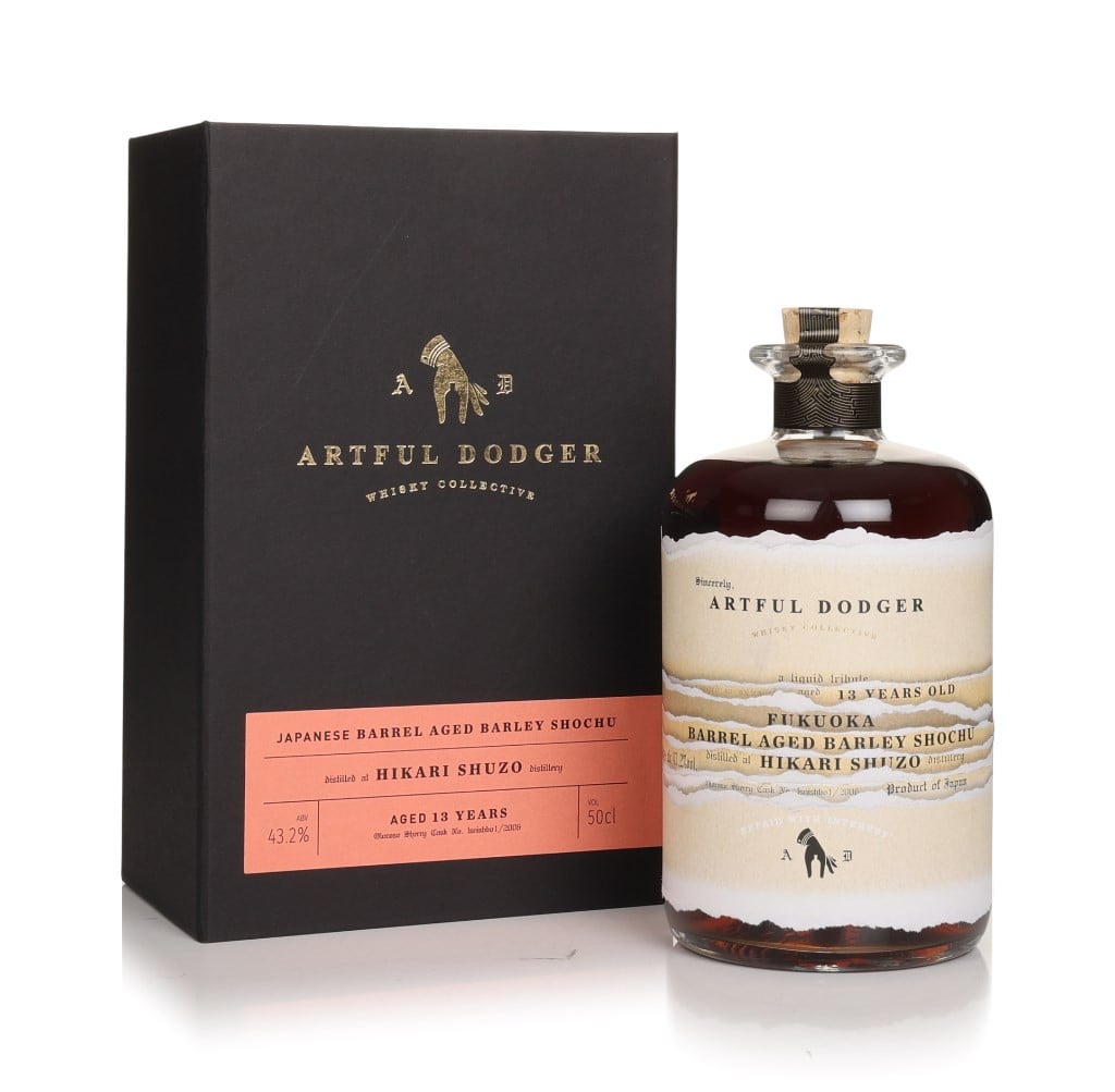 Barrel Aged Shochu 13 Year Old 2006 - The Artful Dodger 50cl