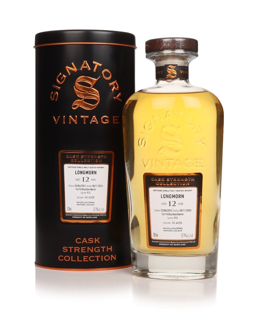 Longmorn 12 Year Old 2012 (cask 915) - Cask Strength Collection (Signatory) 70cl