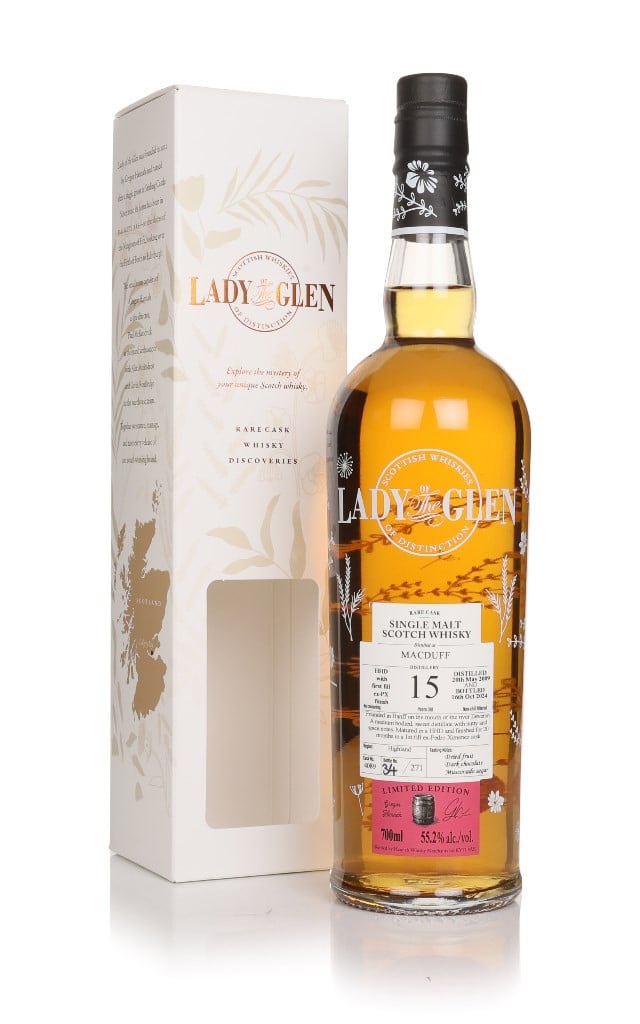 Macduff 15 Year Old 2009 (cask 4089) - Lady of the Glen (Hannah Whisky Merchants) 70cl